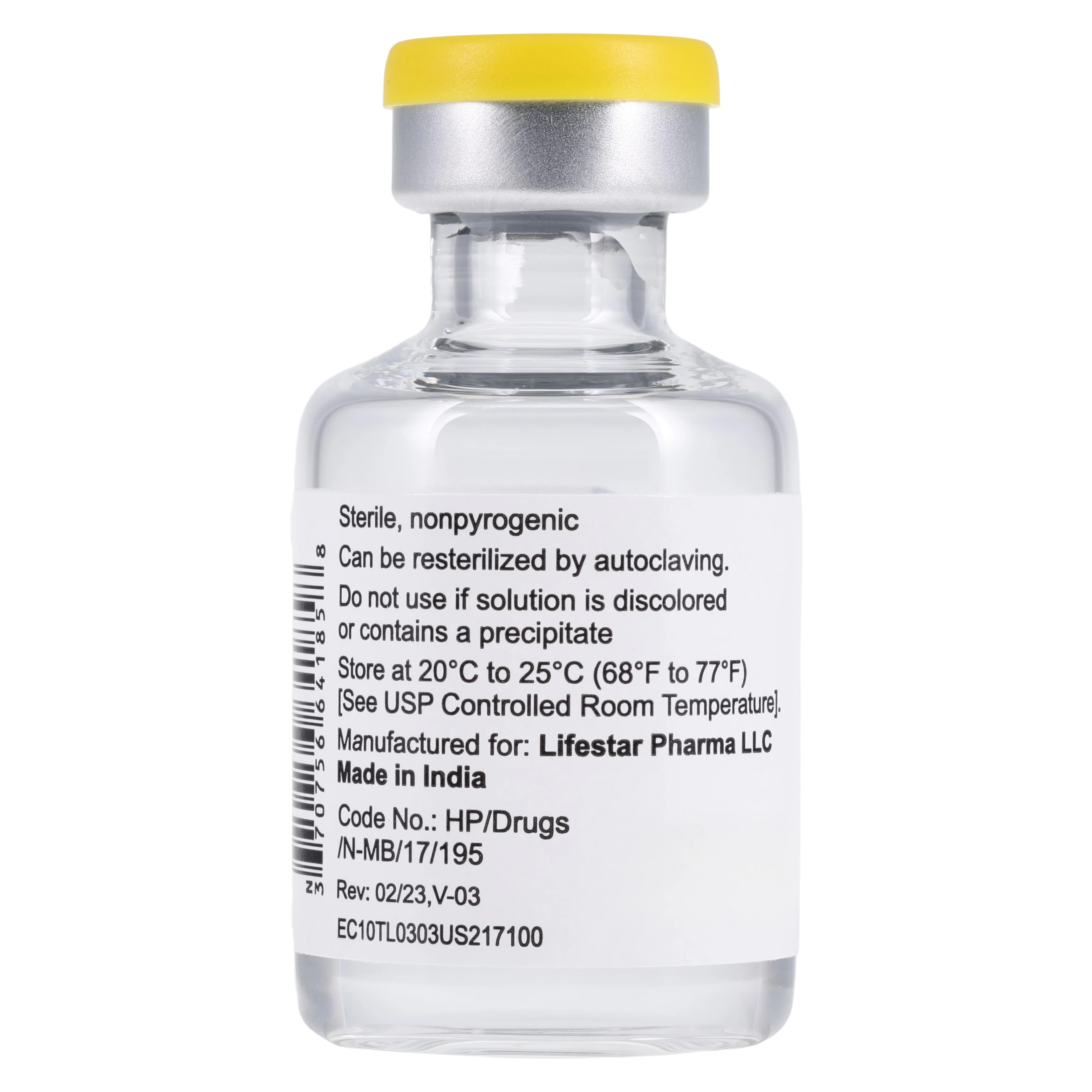 Lidocaine HCl Injection 1% Preservative Free SDV 5mL (25/Package) thumbnail 4