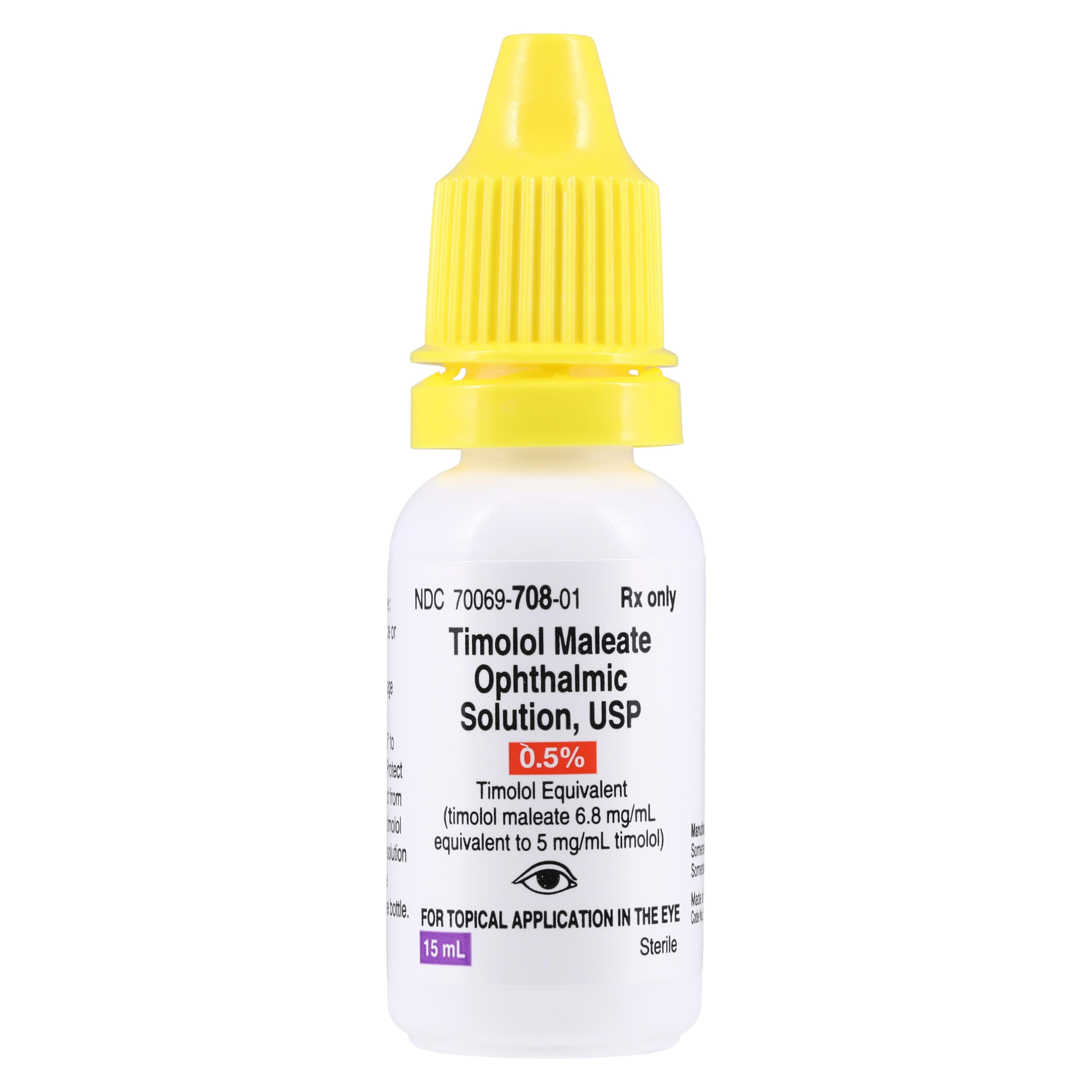 Timolol Maleate Ophthalmic Solution 0.5%, 15 mL Bottle thumbnail 3