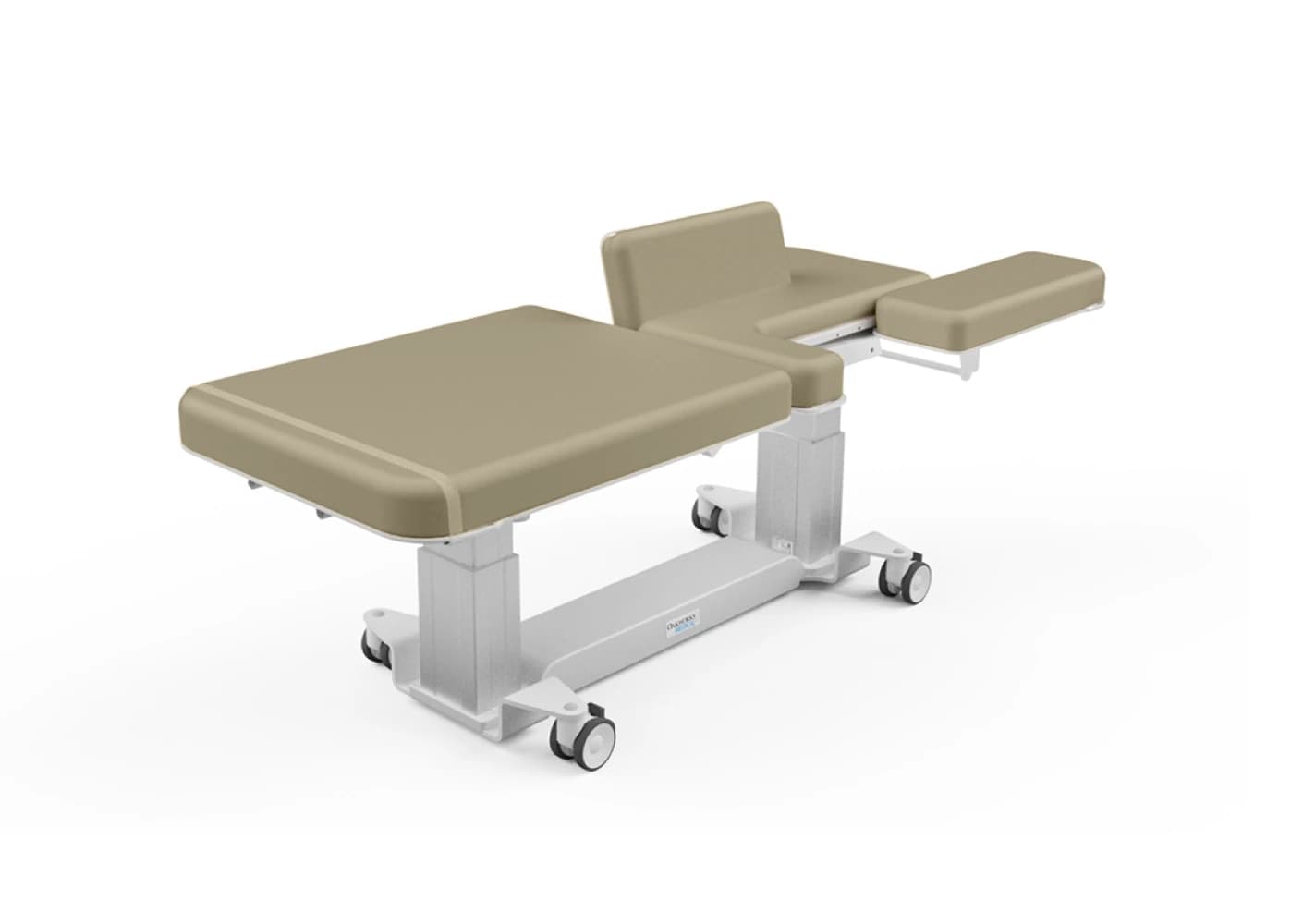 Oakworks EA Ultrasound Table, 30" Width, Clay Finish, Each thumbnail 2