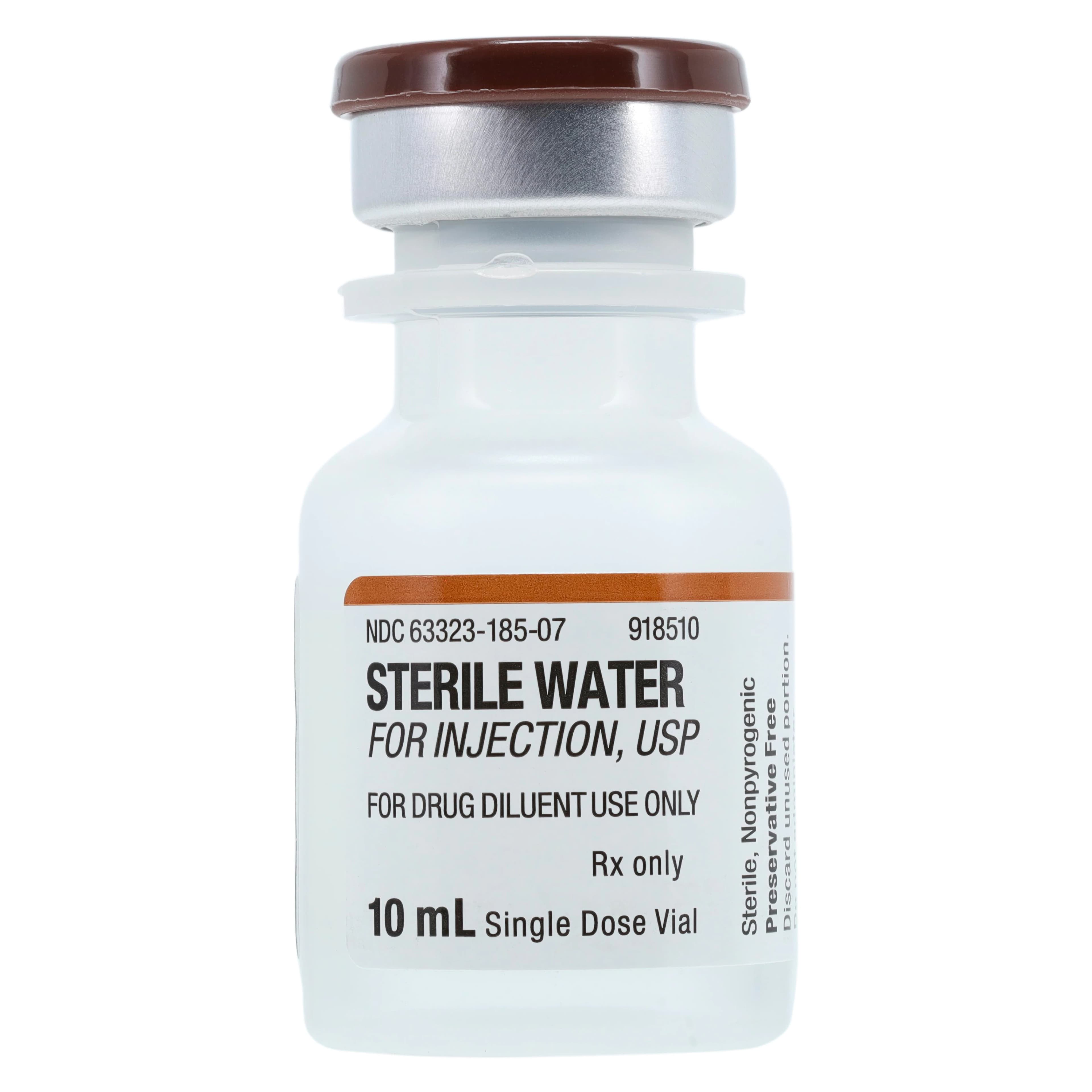 Fresenius Kabi Sterile Water for Injection, Single-Dose Vial, 10 mL, 25/Package thumbnail 2