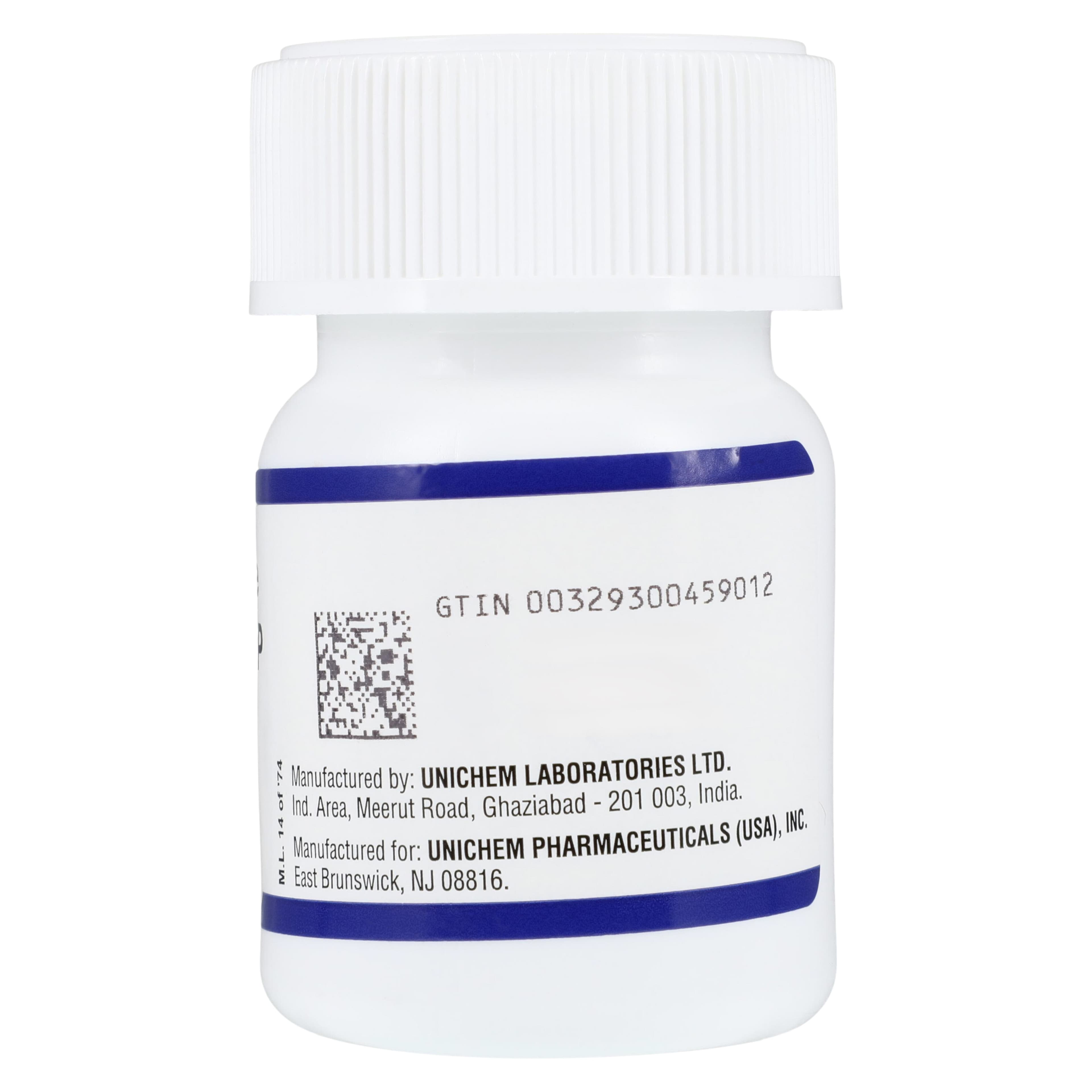 Guanfacine Tablets 2mg, 100 Count Bottle (Unichem Pharmaceuticals) thumbnail 3