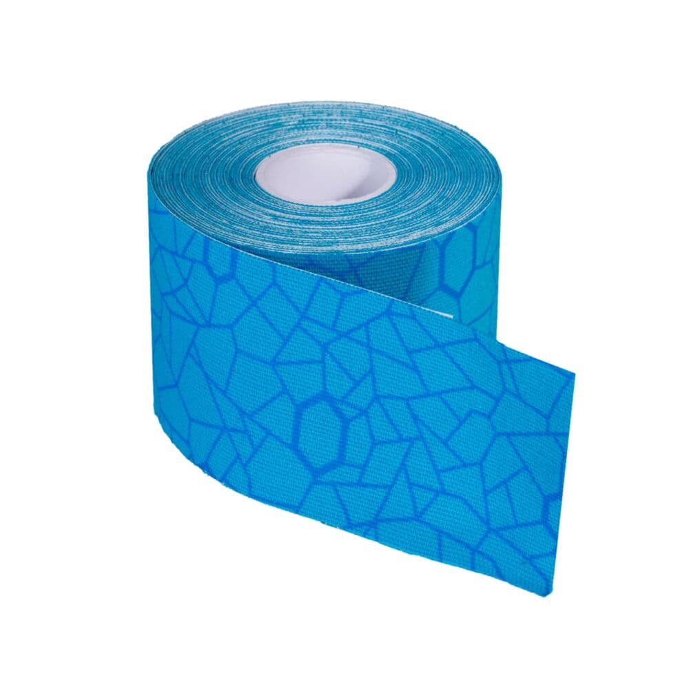 TheraBand Kinesiology Tape, Blue/Blue, 2" x 16.4 ft, Each - TheraBand K Tape Blue/Blue - Image 1