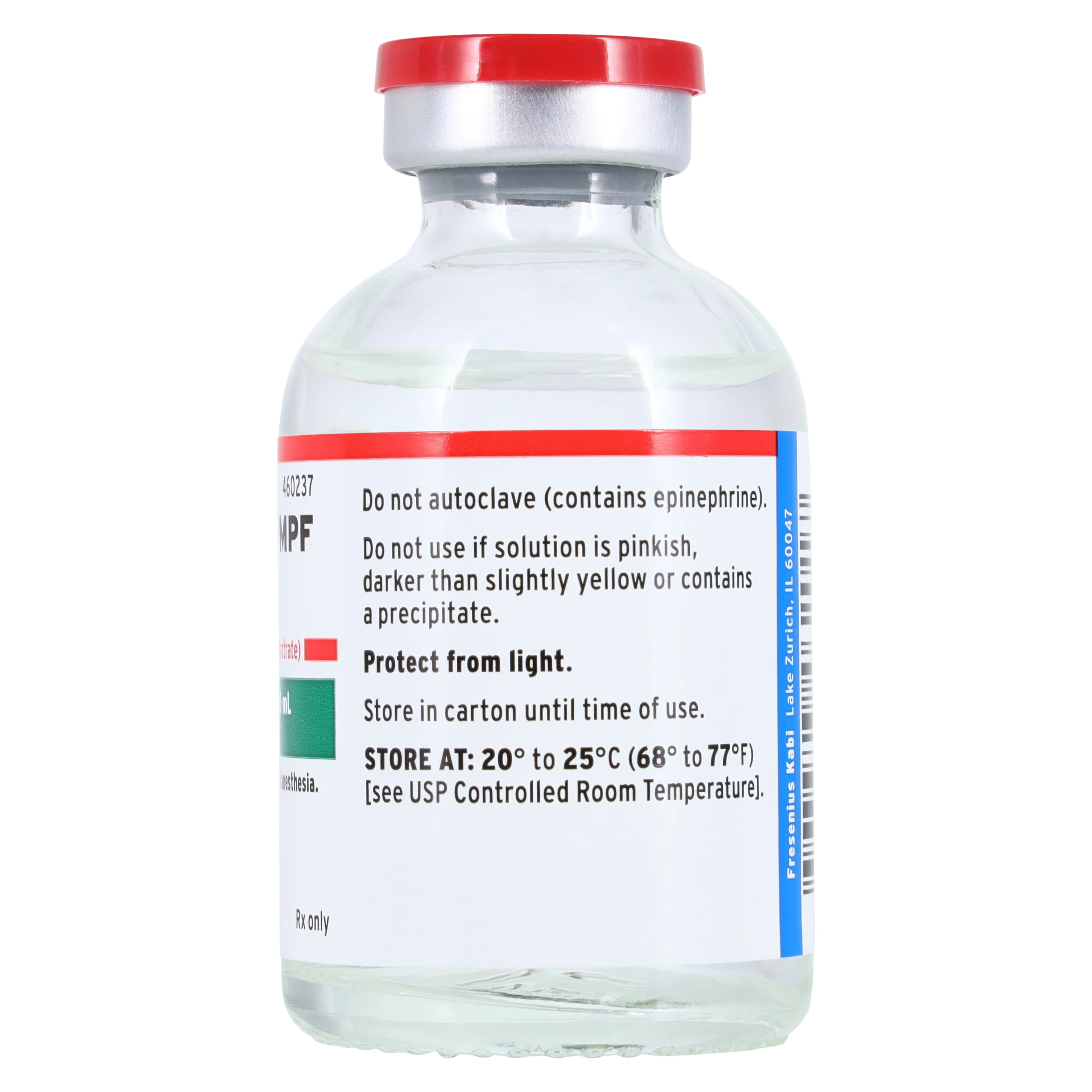 Sensorcaine MPF with Epinephrine Injection 0.5% 1:200,000 Preservative Free SDV 30mL, 25/Package thumbnail 4