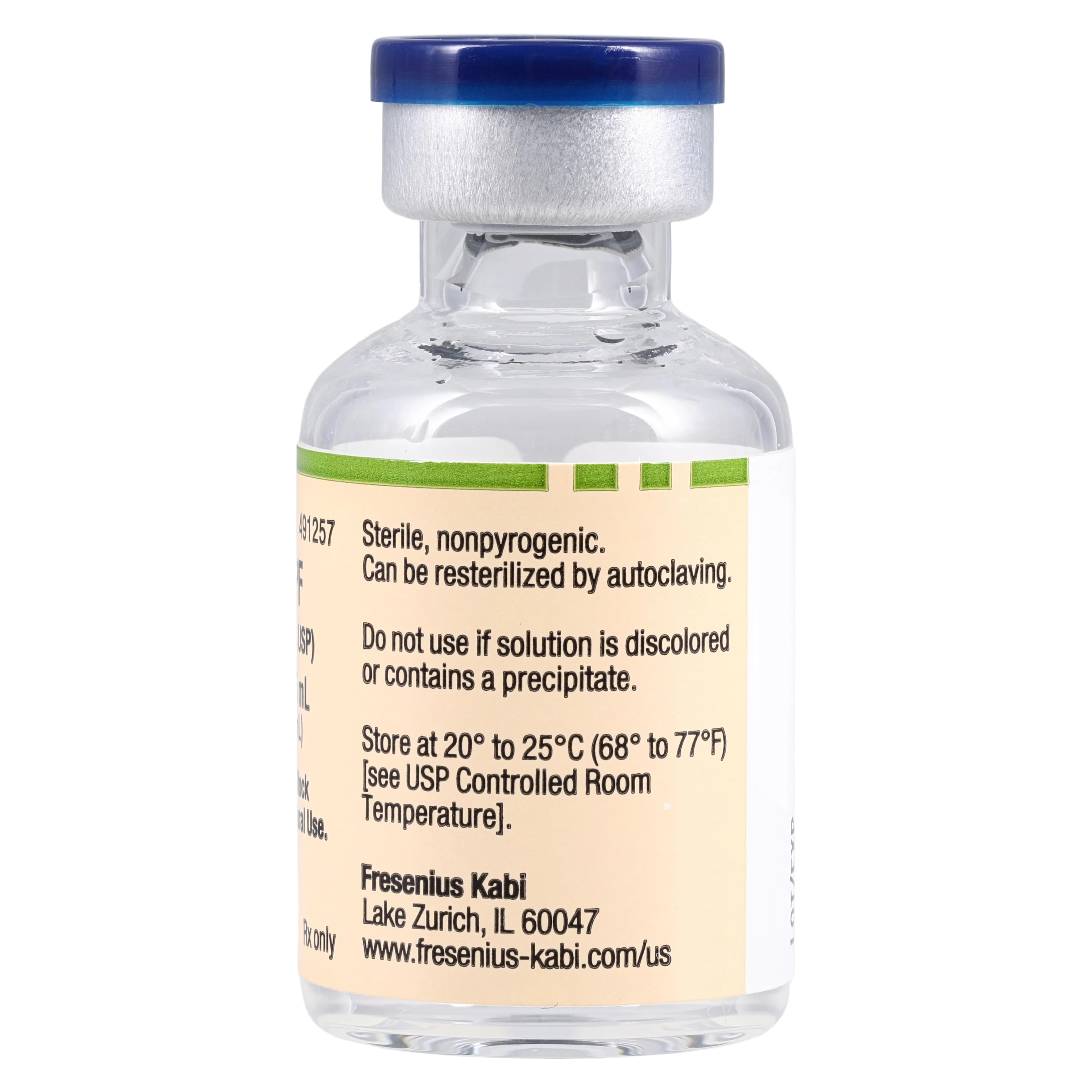 Xylocaine (Lidocaine HCl) 1% MPF Injection, Preservative-Free, Single-Dose Vial, 5 mL, 25/Pkg thumbnail 4