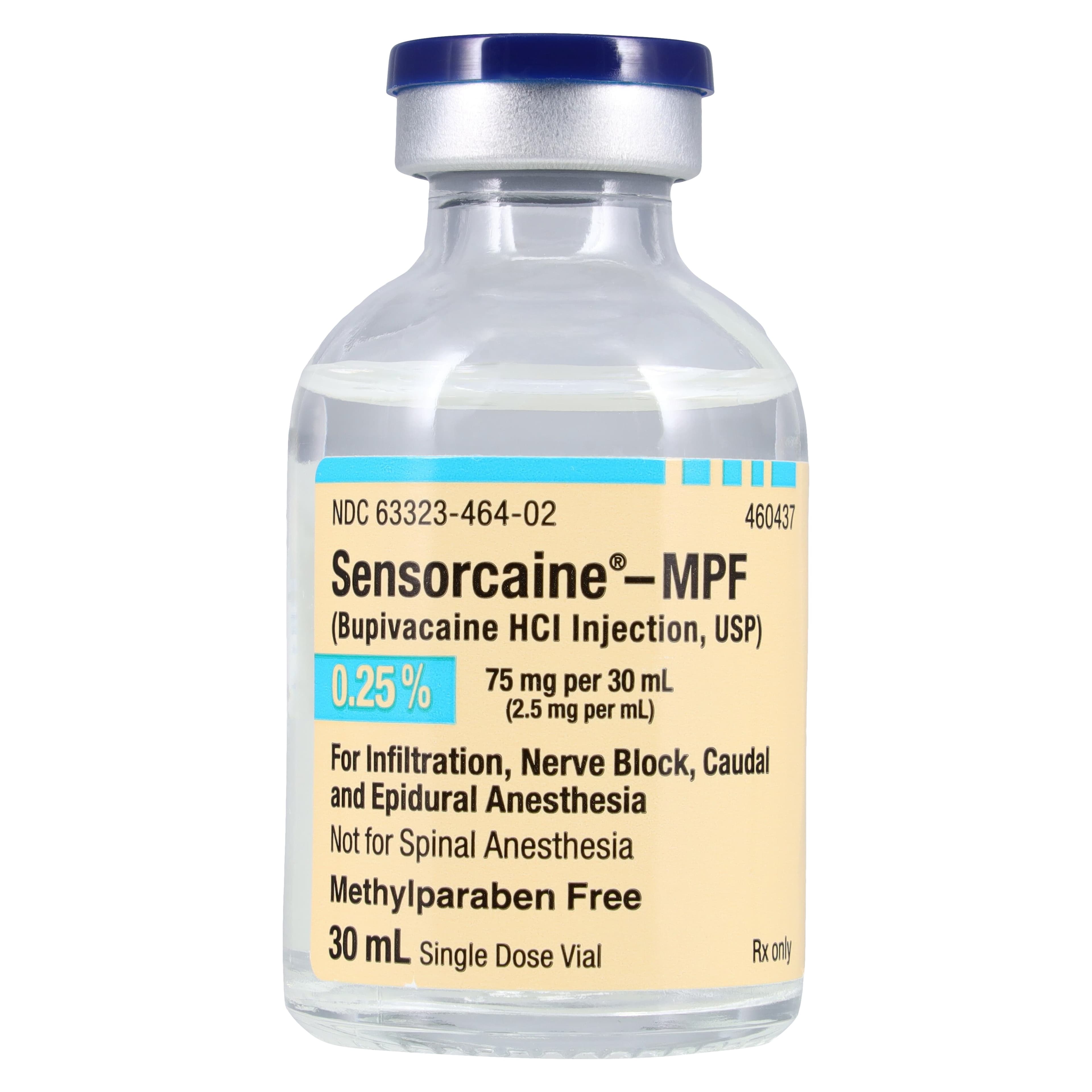 Sensorcaine Plain SDV 30mL Preservative Free, 0.25%, 25/Box thumbnail 3