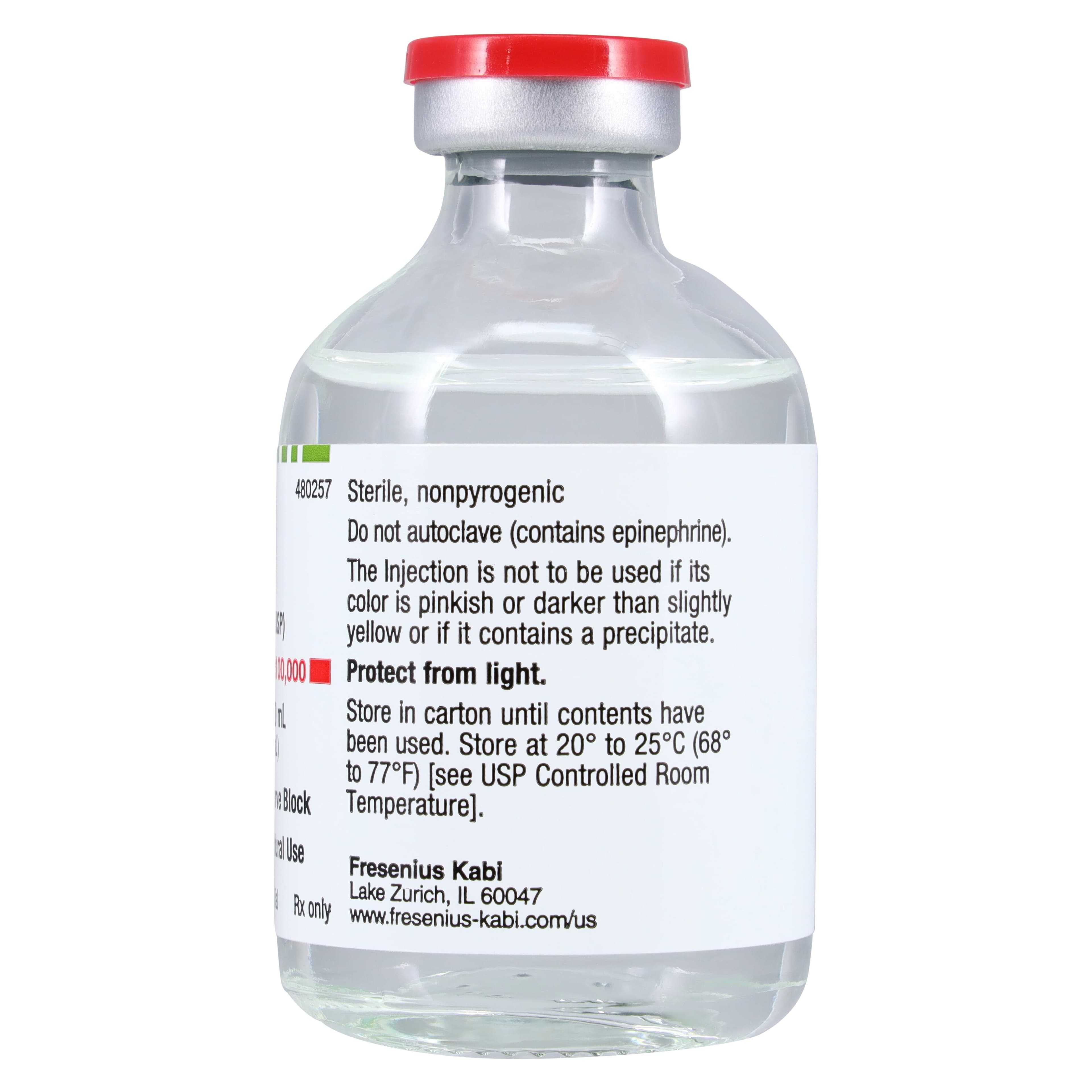 Xylocaine with Epinephrine Injection 1% 1:100,000 MDV 50mL, 25/Package thumbnail 4