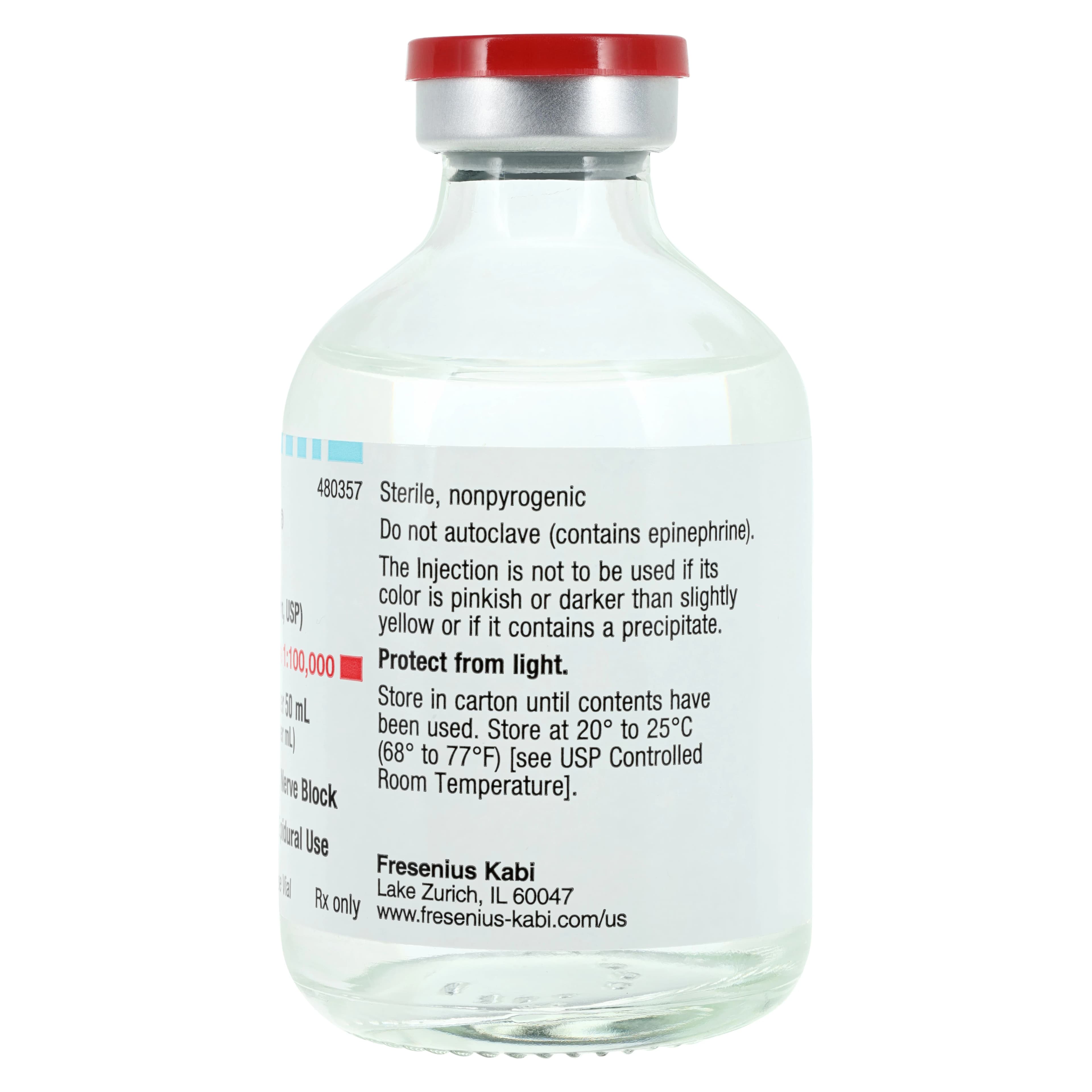 Xylocaine with Epinephrine Injection 2% 1:100,000 MDV 50mL, 25/Package thumbnail 4