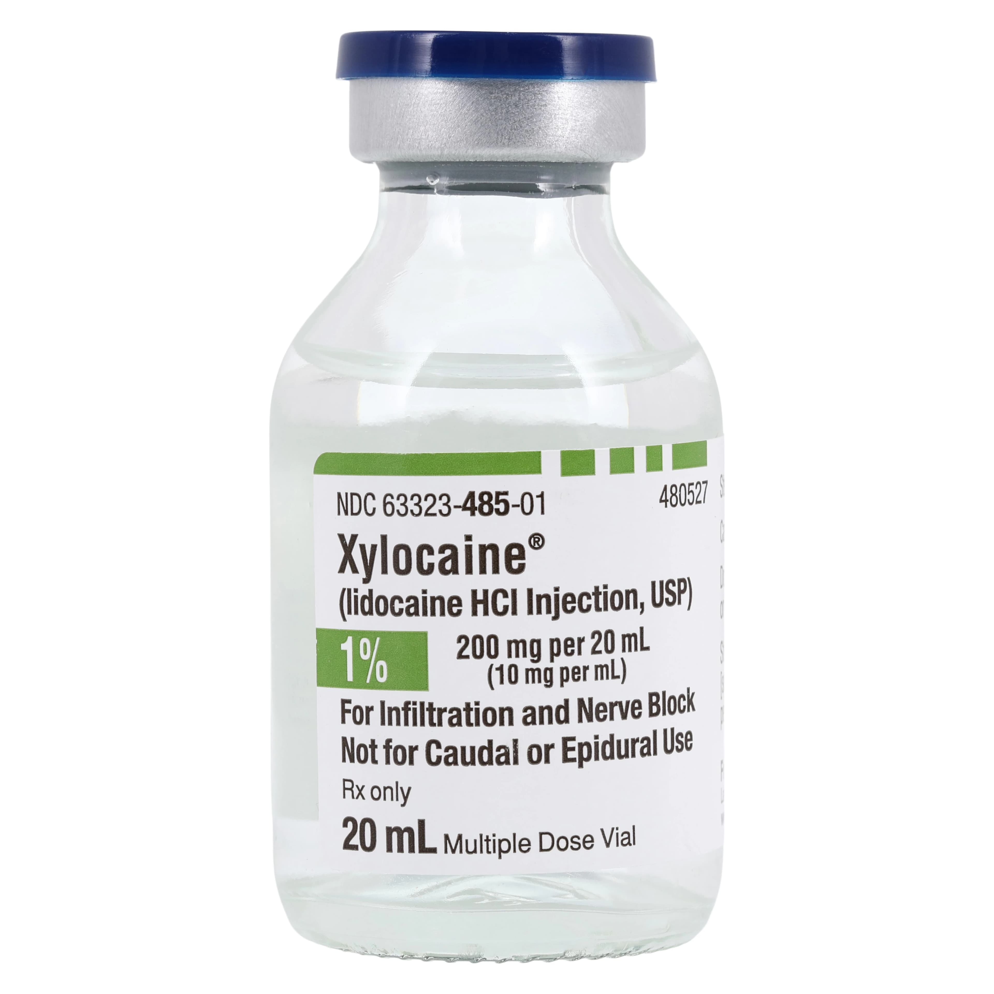 Xylocaine Plain Injection 1% MDV 20mL, 25/Package thumbnail 3