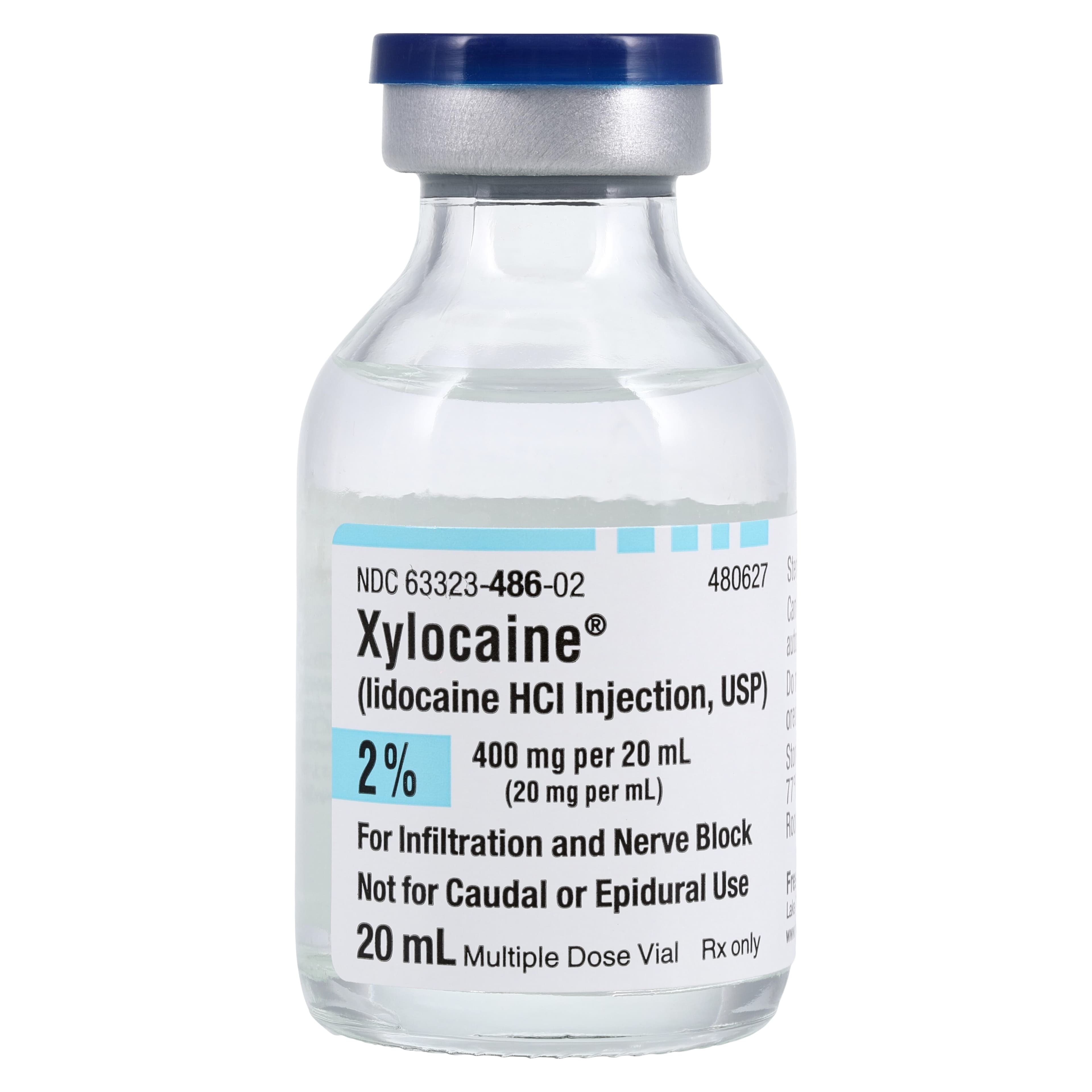 Xylocaine Injection 2% MDV 20mL, 25/Package thumbnail 3
