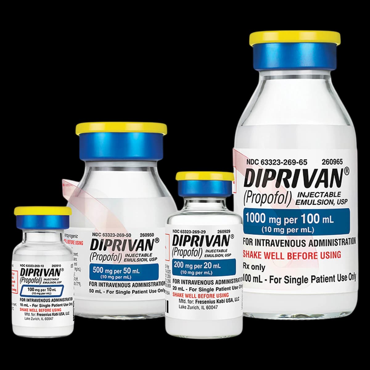 Diprivan Injection 10mg/mL SDV 20mL, 10/Package thumbnail 2