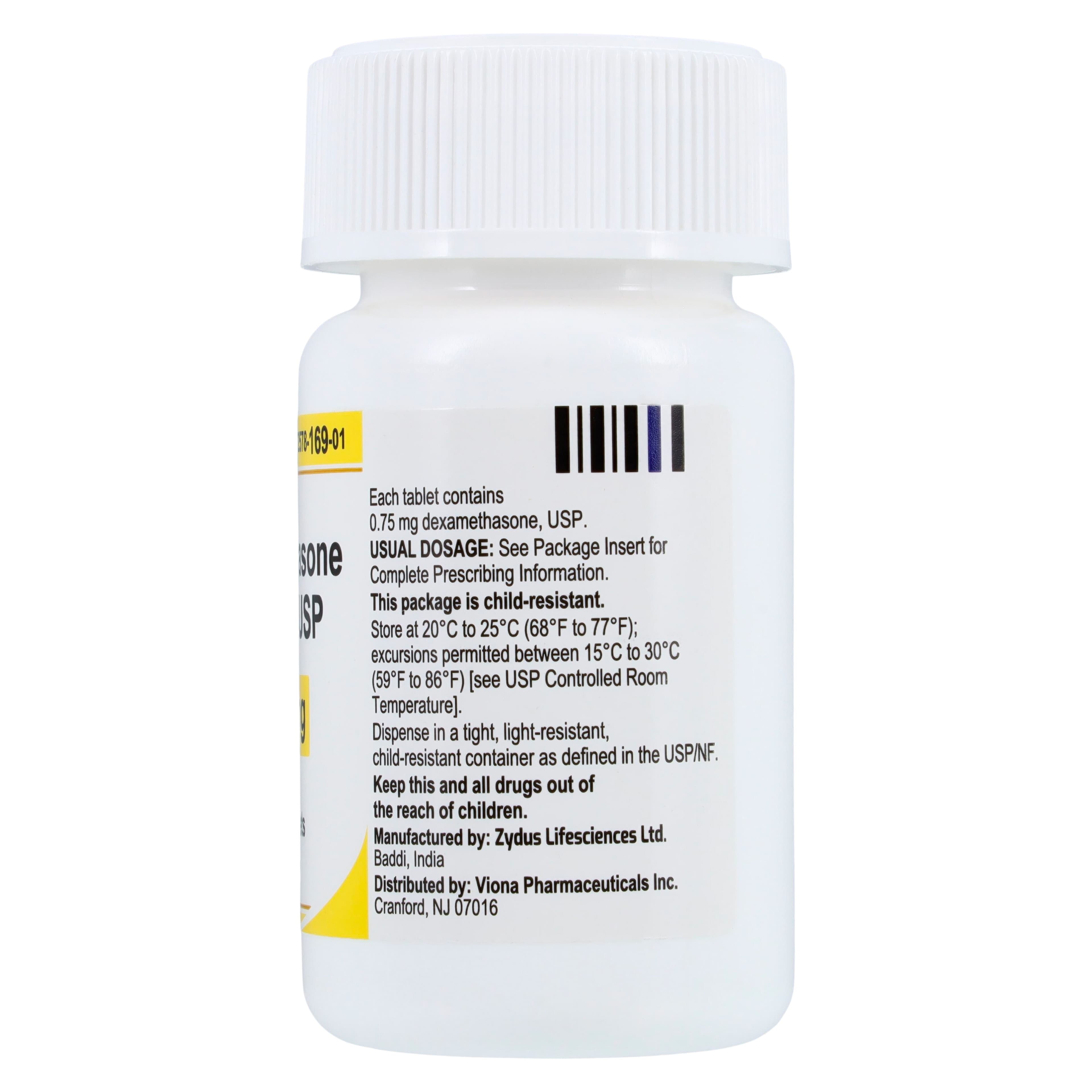 Dexamethasone Tablets, 0.75mg, 100/Bottle thumbnail 2