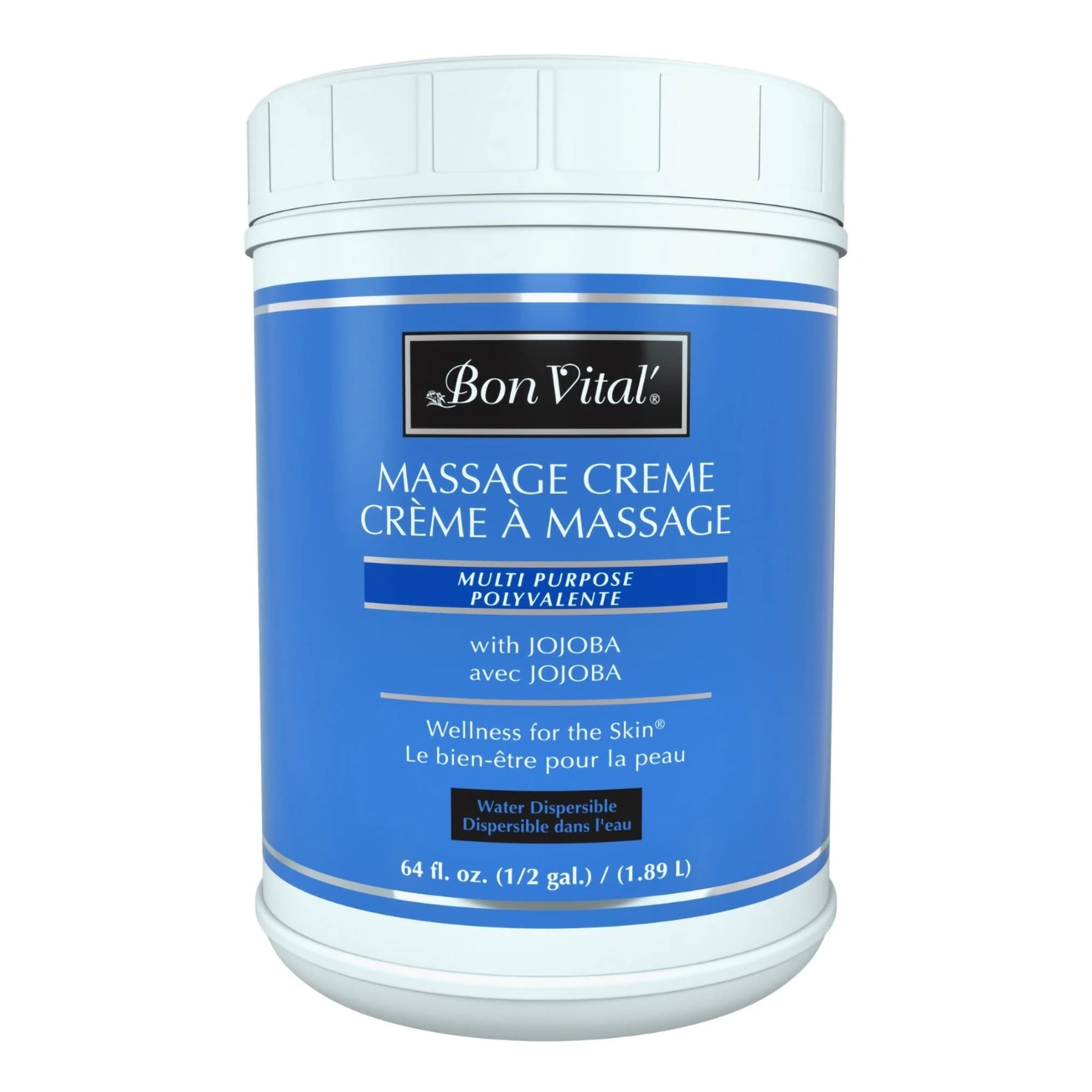 Bon Vital Multipurpose Creme with Jojoba & Avocado Oil, 0.5 gal (64 fl oz) Bottle - Creme Bon Vital Multipurpose - Image 1