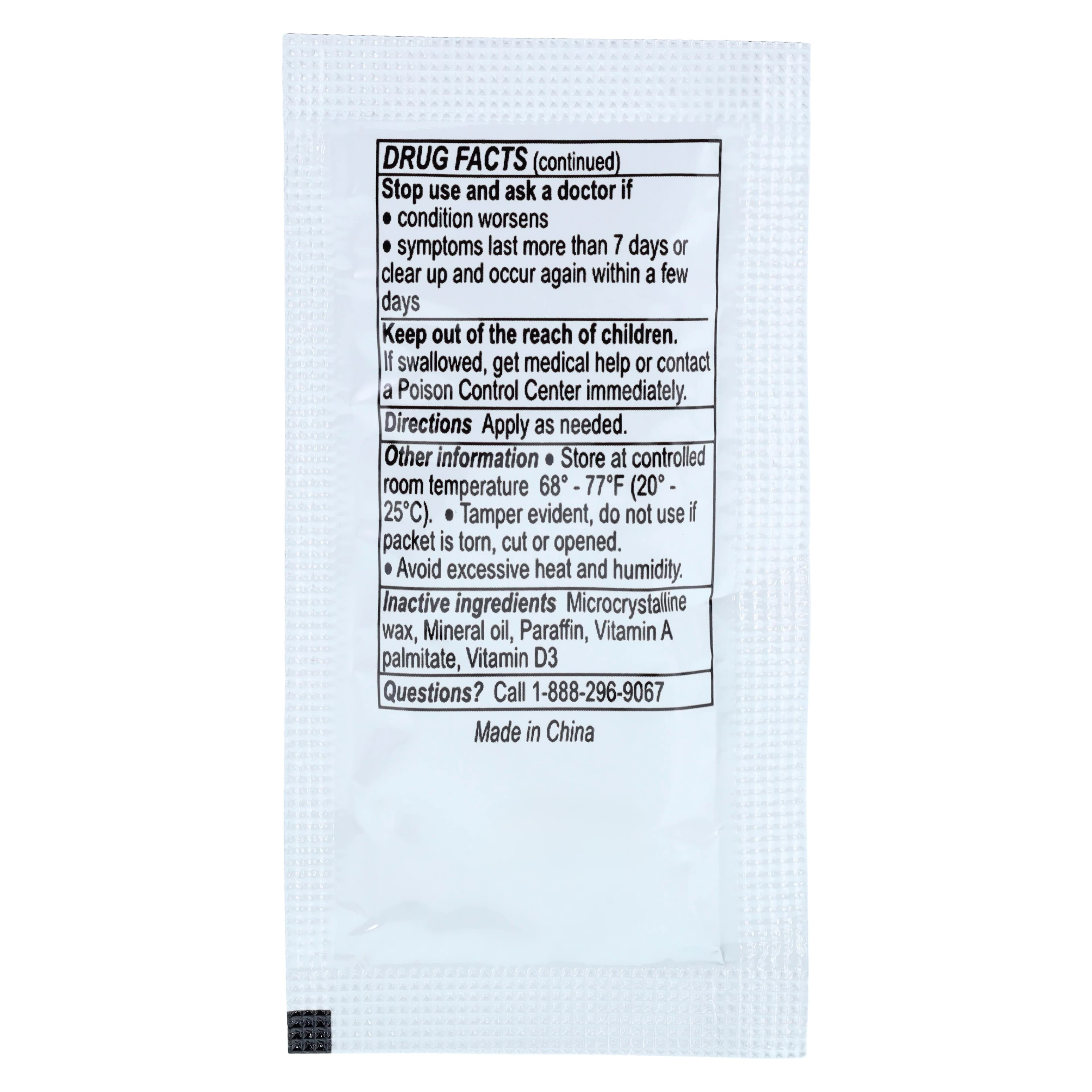 Trifecta Pharmaceuticals Vitamin A&D Skin Protectant Ointment, Foil Pack, 5g, 144/Box thumbnail 4