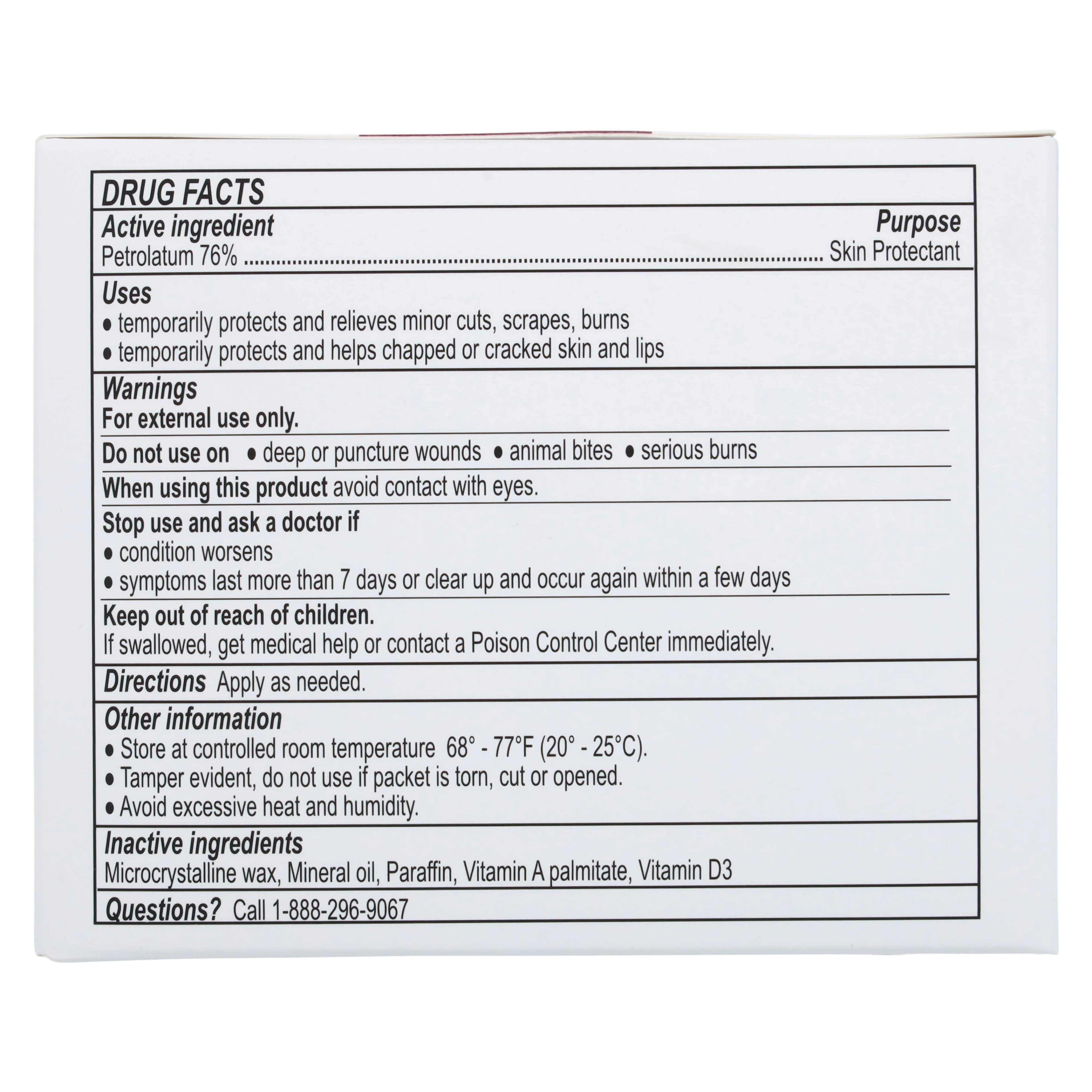 Trifecta Pharmaceuticals Vitamin A&D Skin Protectant Ointment, Foil Pack, 5g, 144/Box thumbnail 5