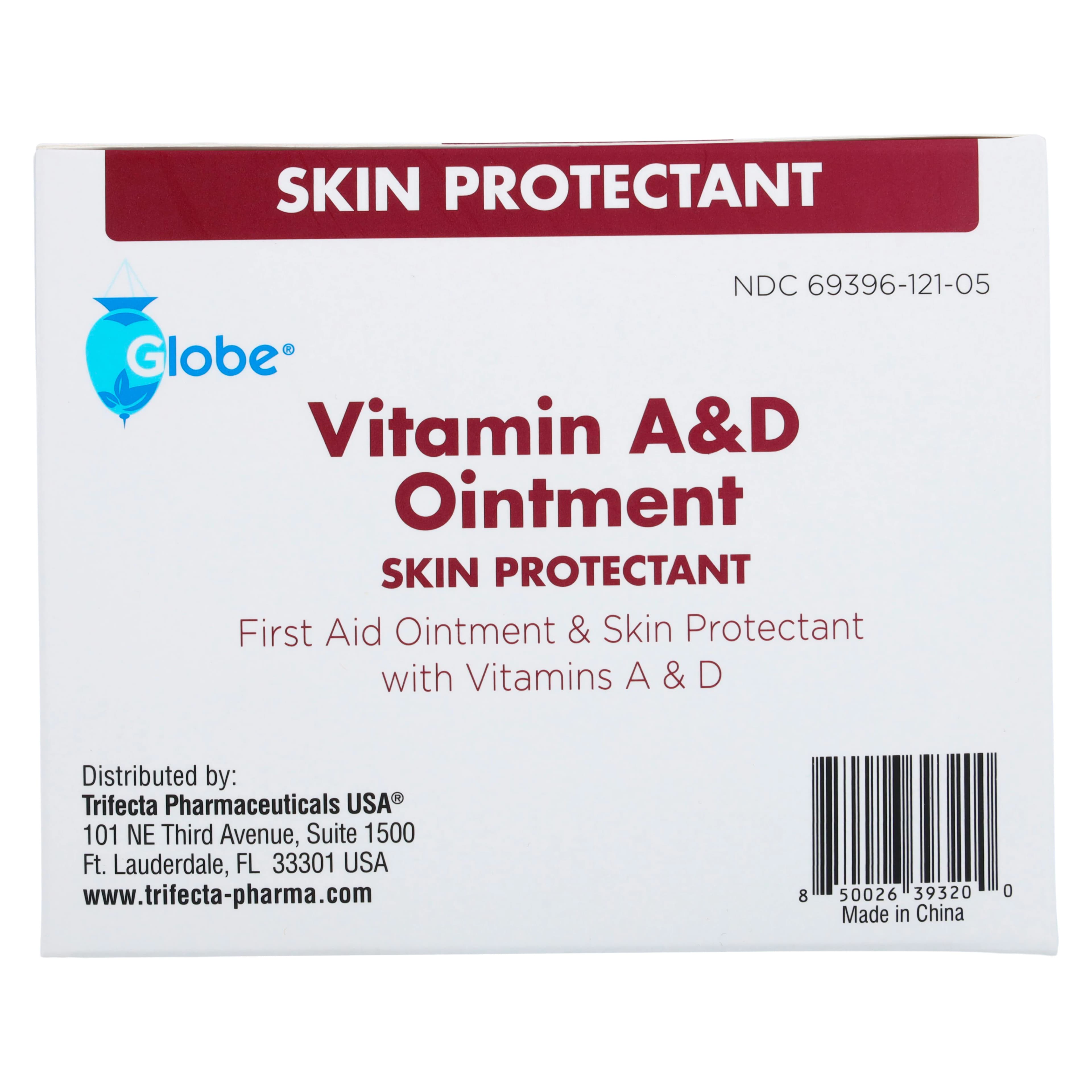 Trifecta Pharmaceuticals Vitamin A&D Skin Protectant Ointment, Foil Pack, 5g, 144/Box thumbnail 6