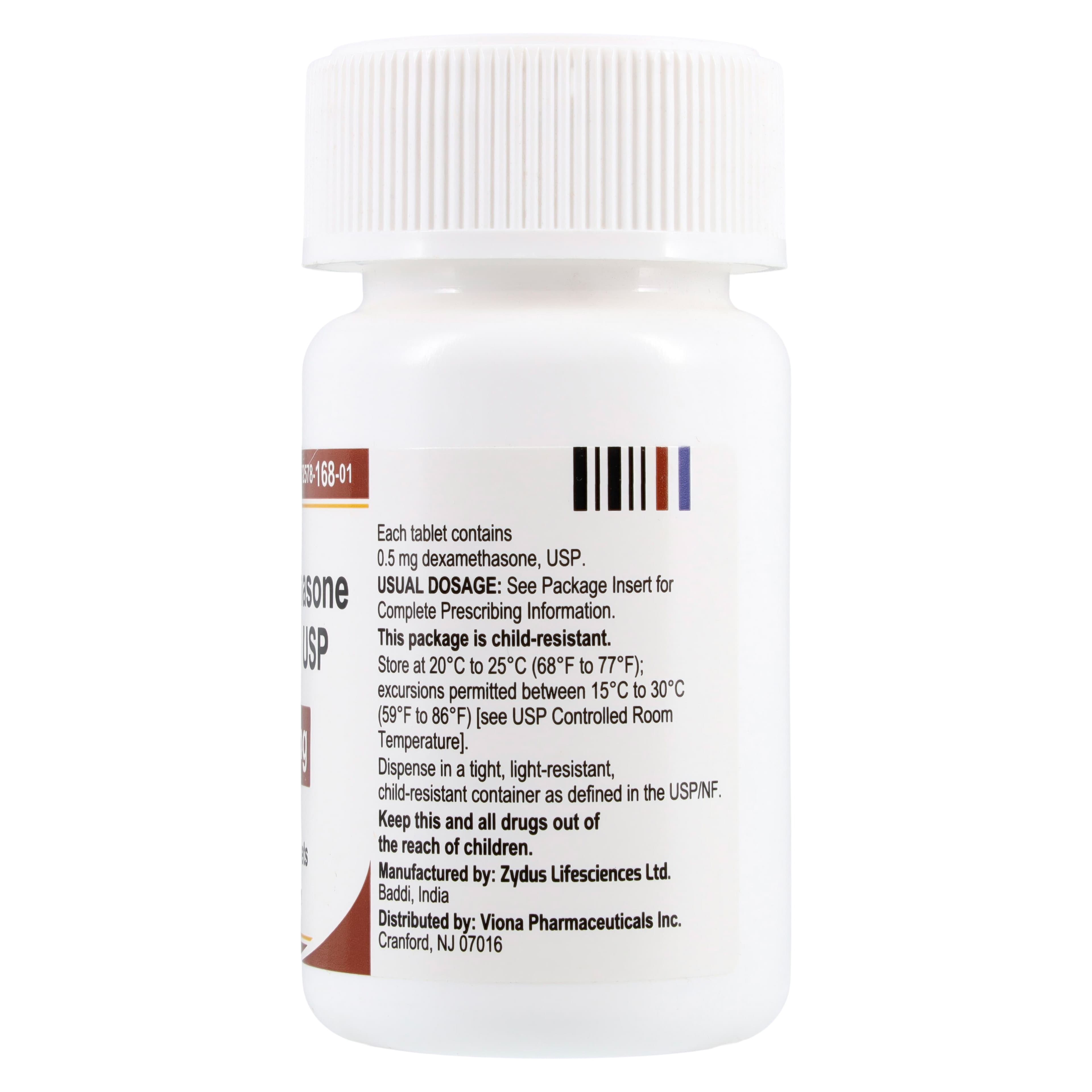 Dexamethasone Tablets, 0.5mg, Viona Pharmaceuticals thumbnail 2