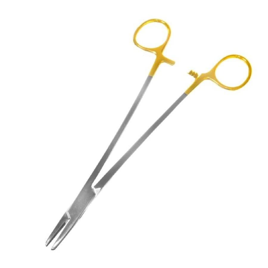 Sklar Mayo-Hegar Needle Holder, 8", Cross-Serrated, Tungsten Carbide Inserts, Stainless Steel - Needle Holder Mayo-Hegar TC - Image 1