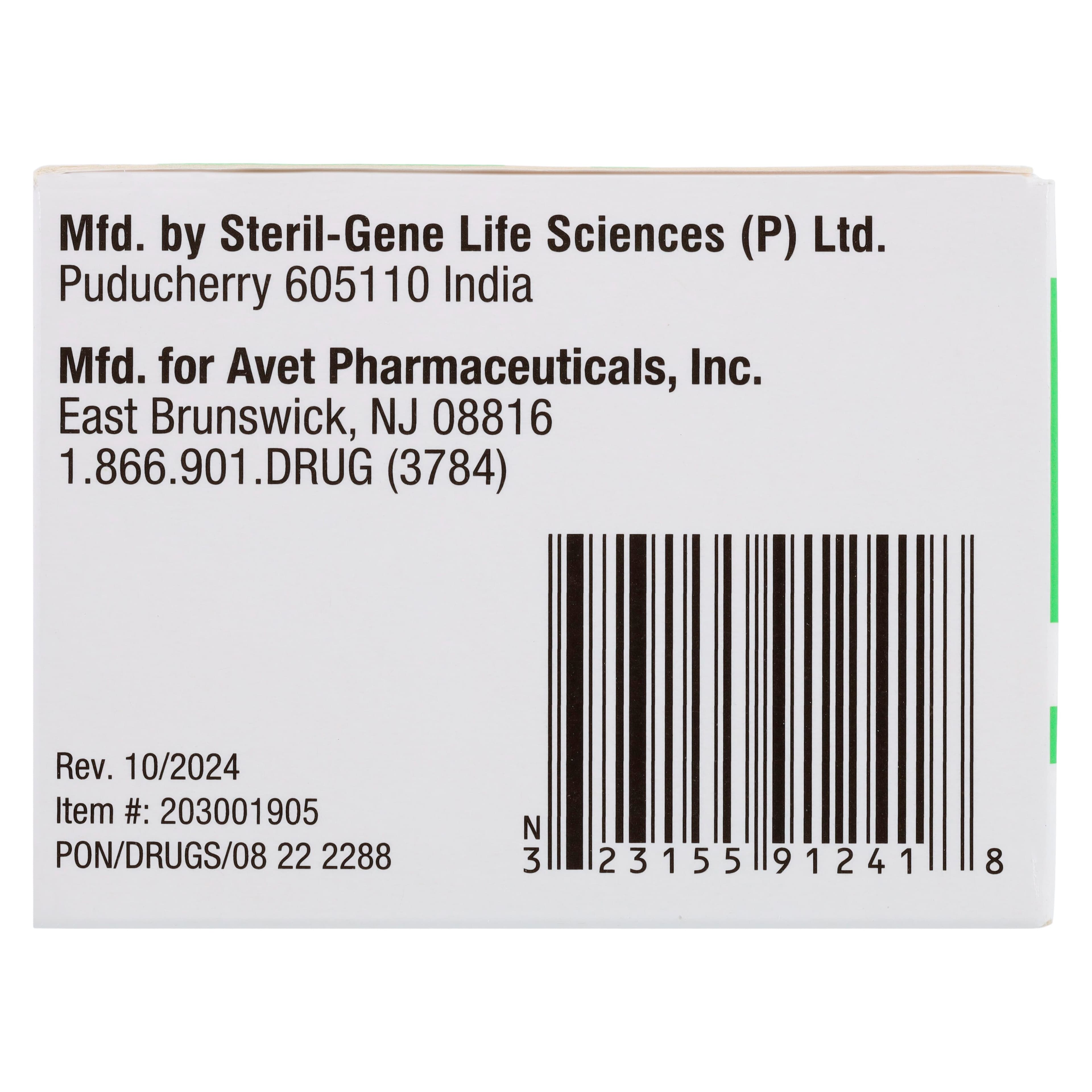 Verapamil HCl Injection SDV 2.5mg/mL, 4mL Single Dose Vial, 5/Package thumbnail 5