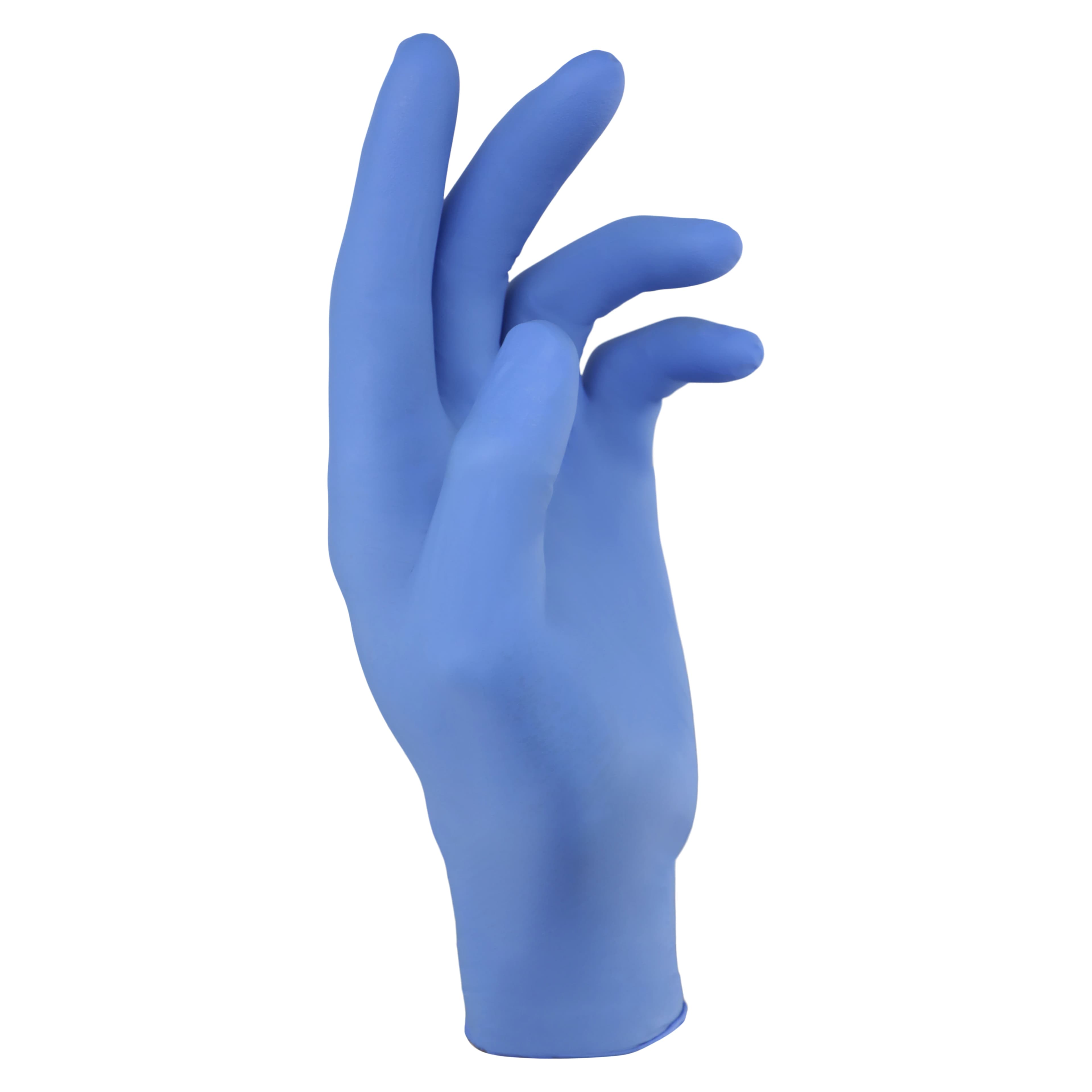 Halyard Skybreeze Nitrile Exam Gloves, Powder Free, Non-Sterile, Large, Blue, 200/Box thumbnail 2