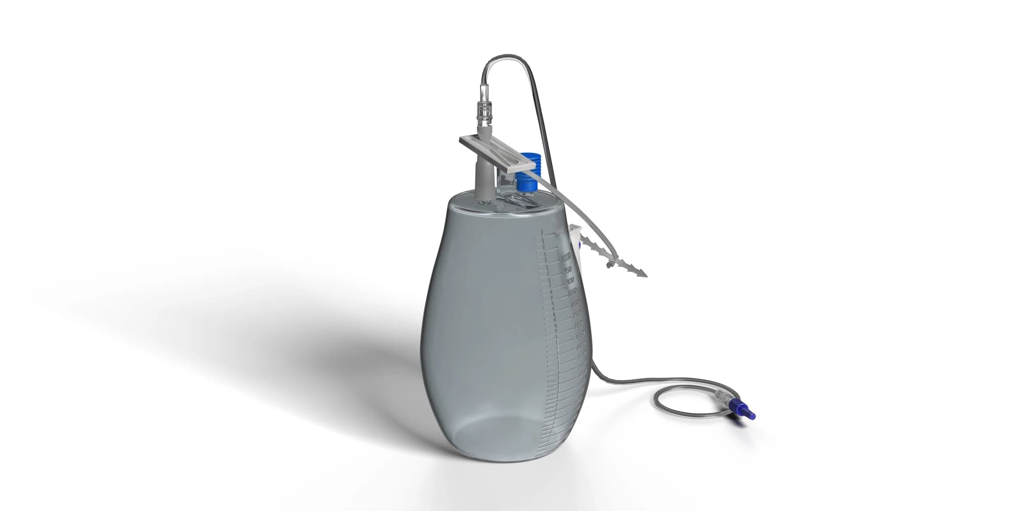 Uresil Evacuated Bottle with Sterile Drain, 10/Box - Bottle Evacuated w/ Sterile Dr - Image 1