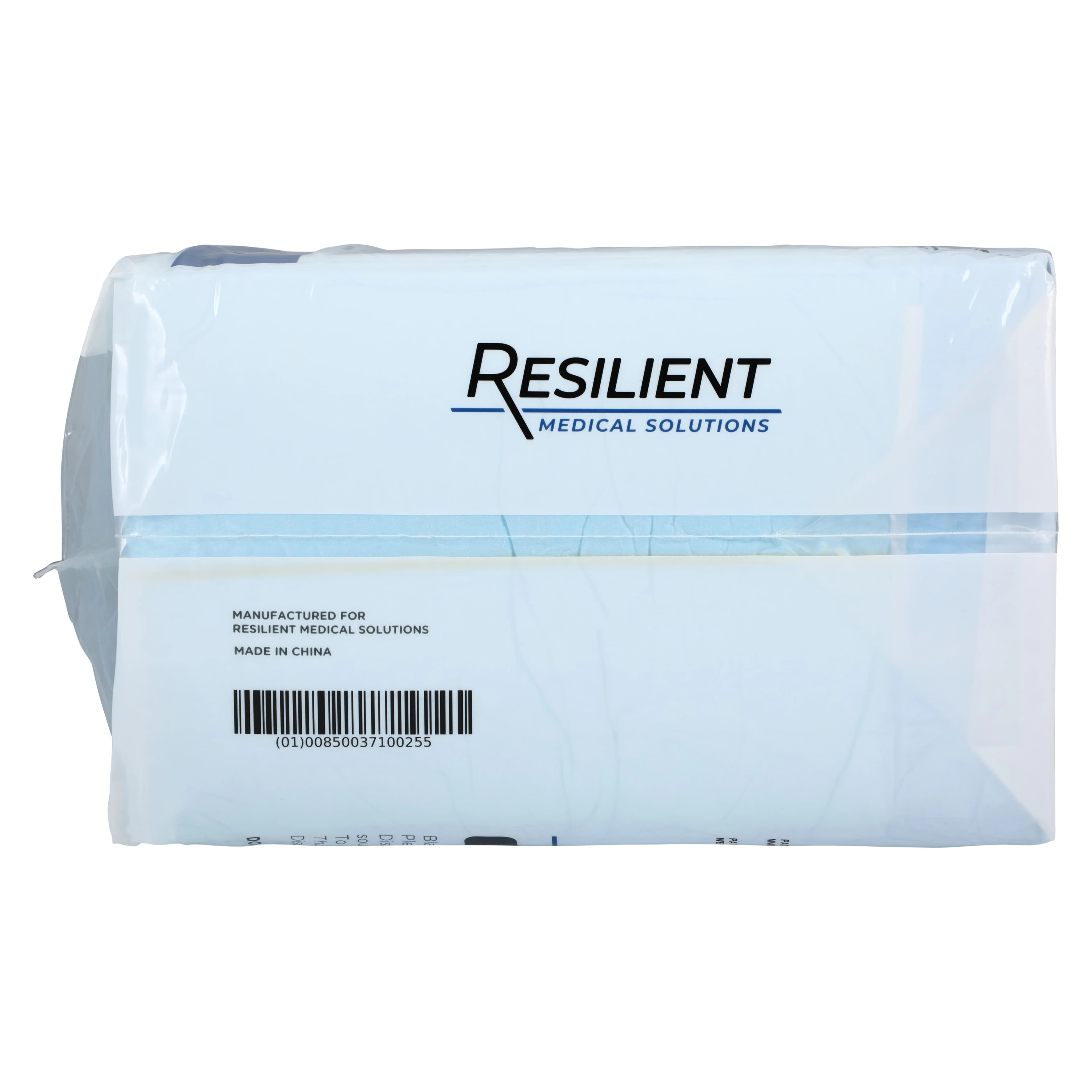 Resilient Medical Solutions Quilted Adult Brief, Unisex, Ultra Large, Blue, 45-48" Waist, Super Absorbent with Refastenable Tabs, 72/Case thumbnail 3