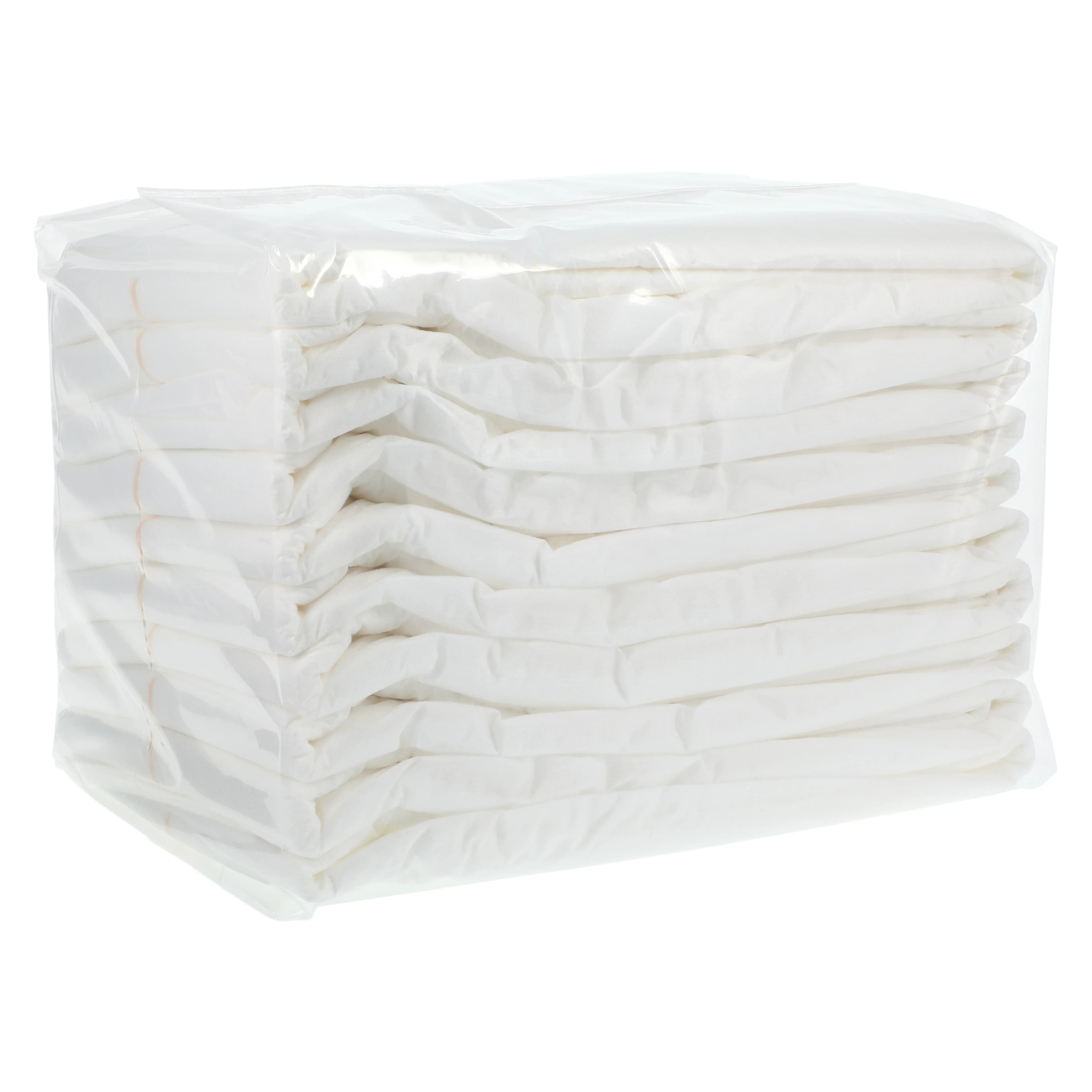 Resilient Medical Solutions Quilted Adult Brief, Medium, 32-44" Waist, Super Absorbent, Refastenable Tabs, White, 100/Case - Brief Quilted Adult Medium - Image 1