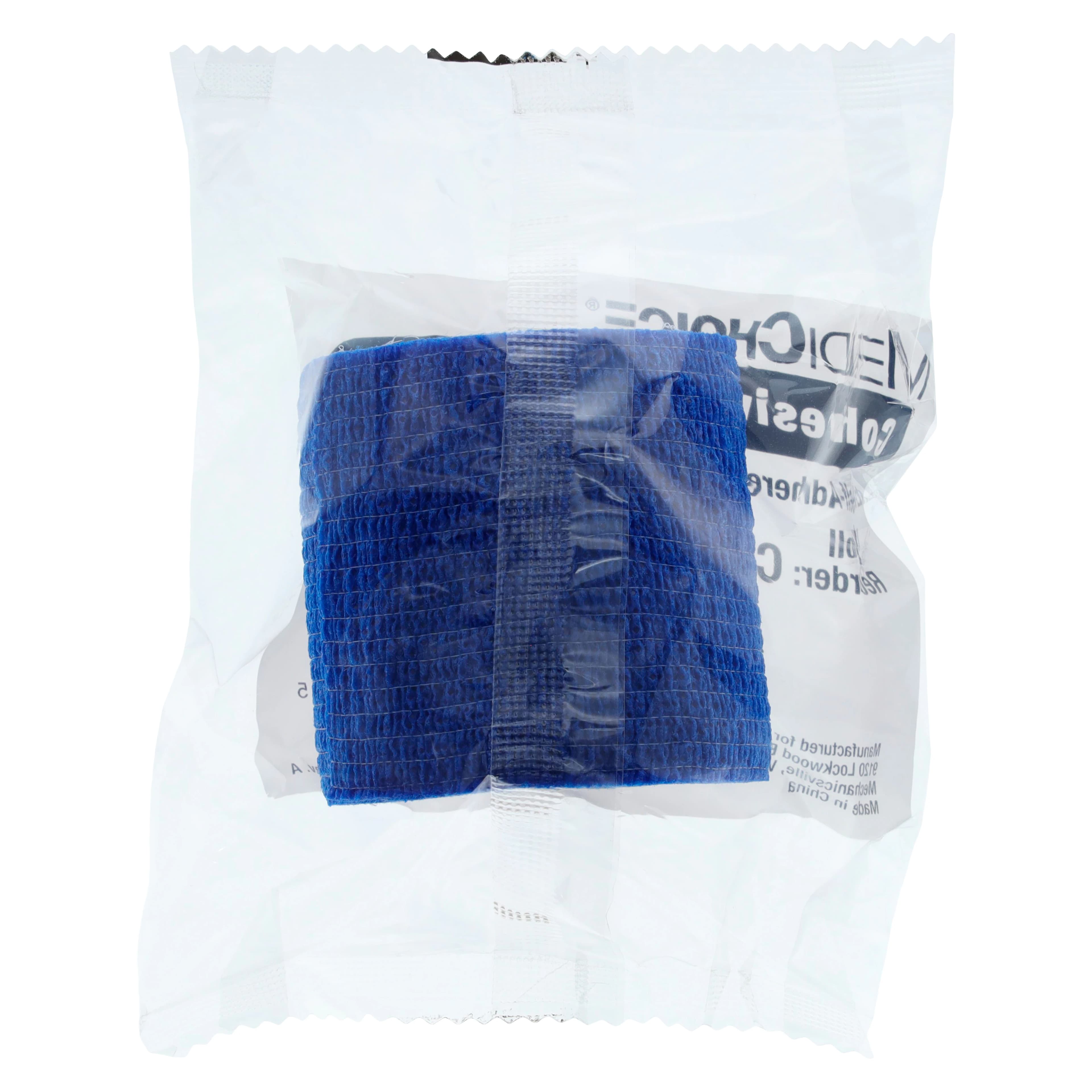 MediChoice Cohesive Bandage, 2" x 5 yd, Blue, Non-Sterile, 36/Box thumbnail 2