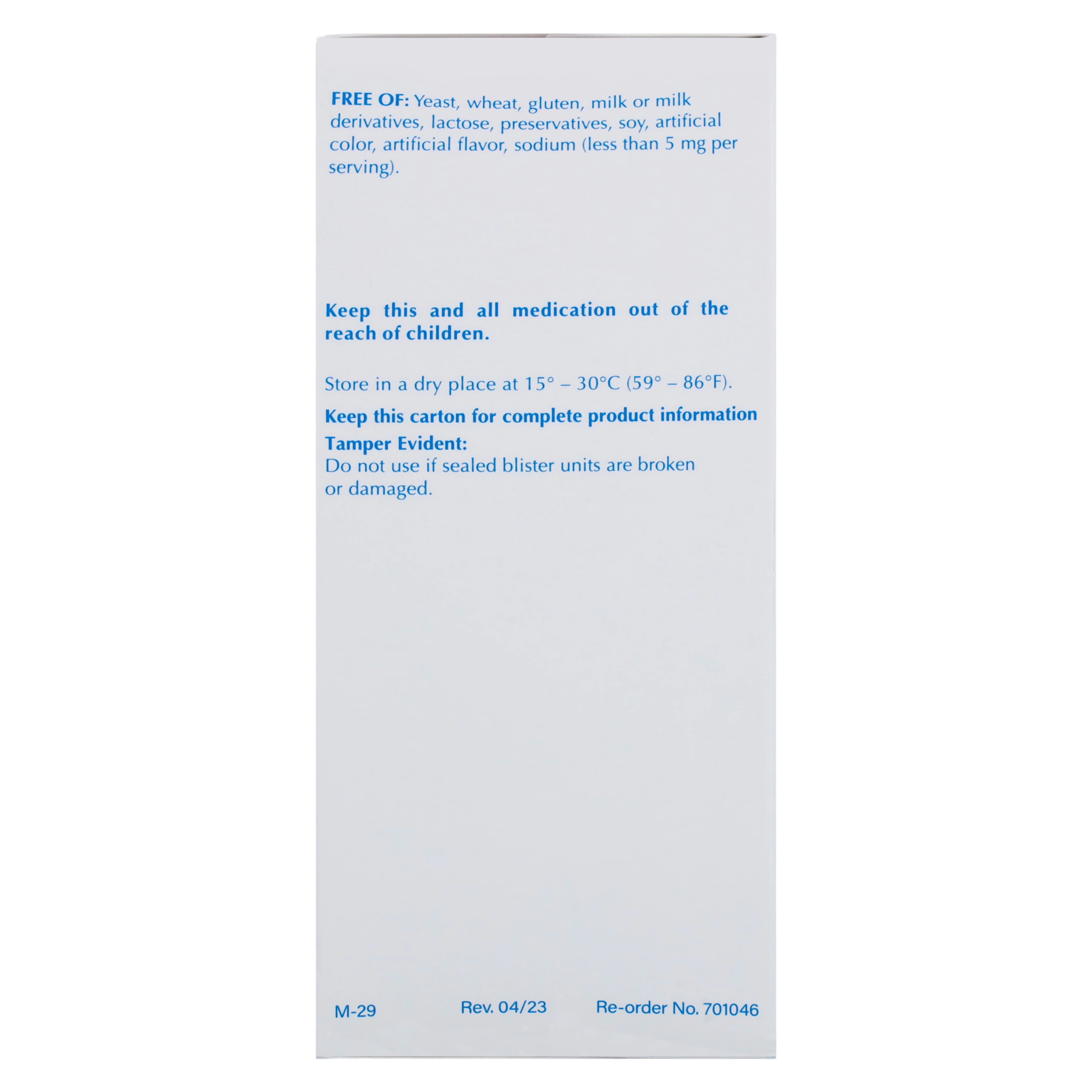 Major Pharmaceuticals Vitamin B-12 Tablets, 1000 mcg, Unit Dose 5x10, 50/Package thumbnail 3