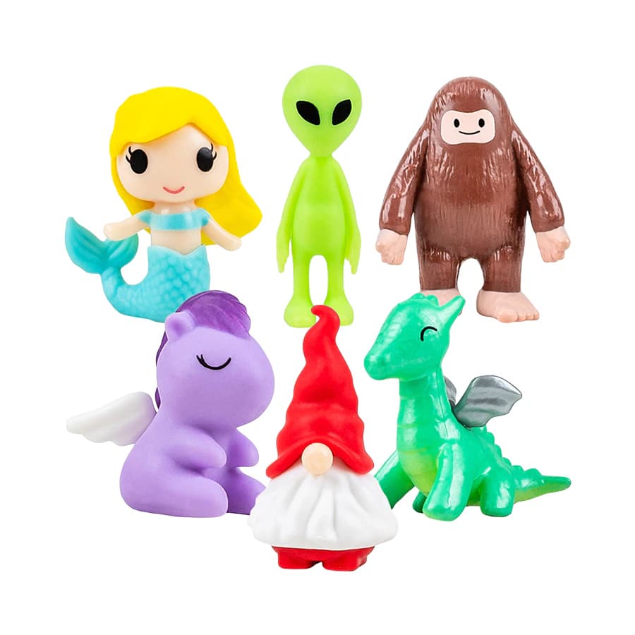 Sherman Specialty Mythical Mix Figure Assortment, 100/Pkg, JV609 - Mythical Mix Figure Assortment Pack of 100 - Image 1