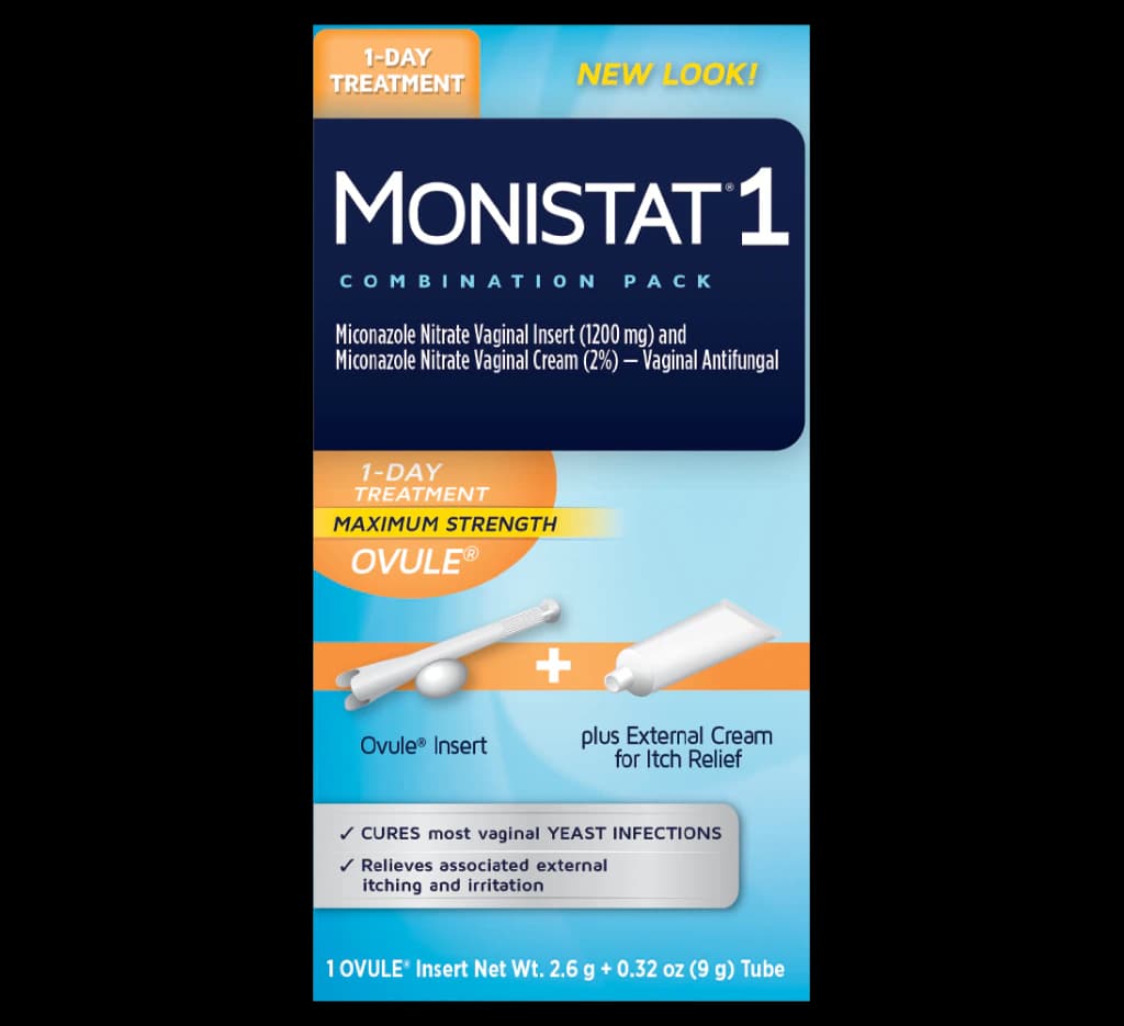 Monistat 1-Day Combo Pack Vaginal Cream, 1 Box - Monistat 1-Day Combo Pack - Image 1