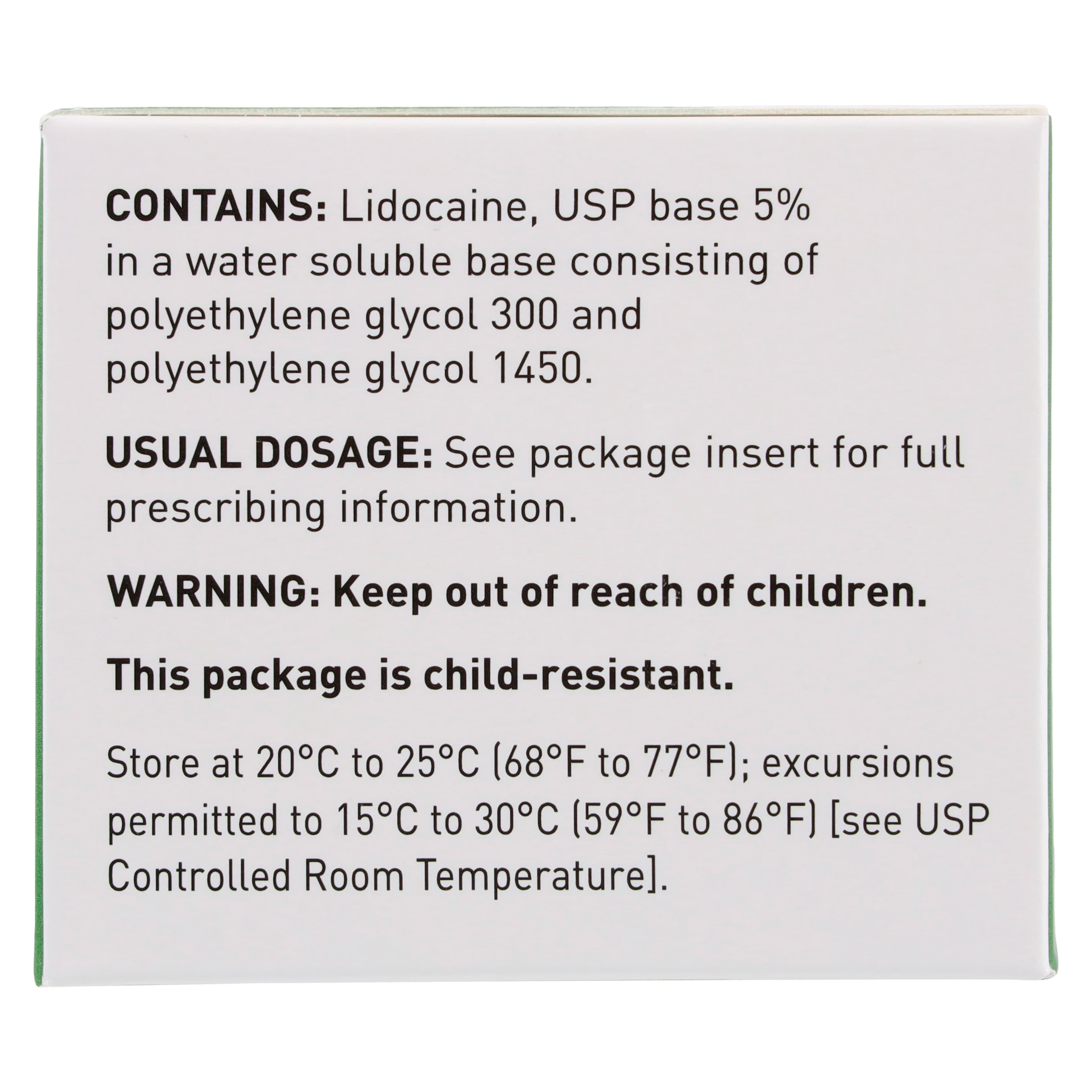 Lidocaine Ointment 5%, 50g Jar, Glenmark Pharmaceuticals thumbnail 4
