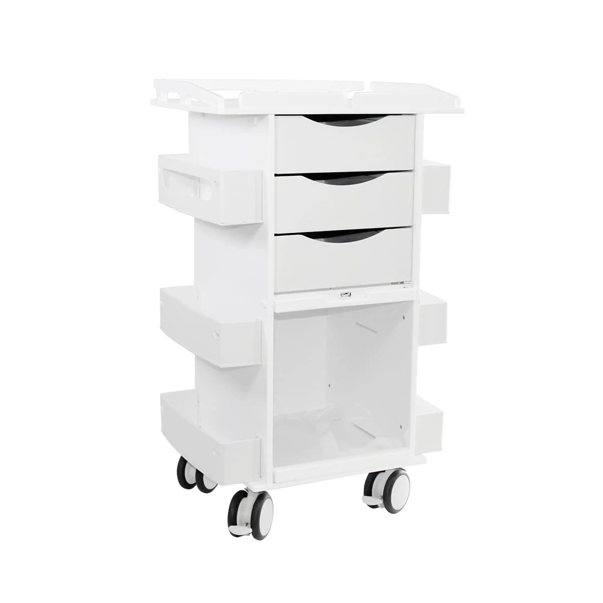 TrippNT Core DX Cart with Sliding Door, 4" Caster, Key Lock - Cart Core DX w/Sliding Door Ra - Image 1