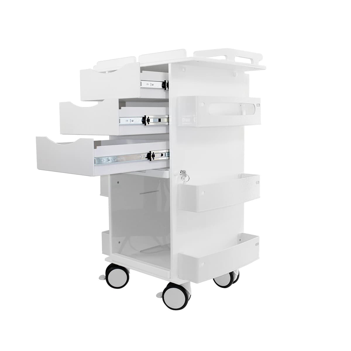 TrippNT Core DX Cart with Sliding Door, 4" Caster, Key Lock thumbnail 6