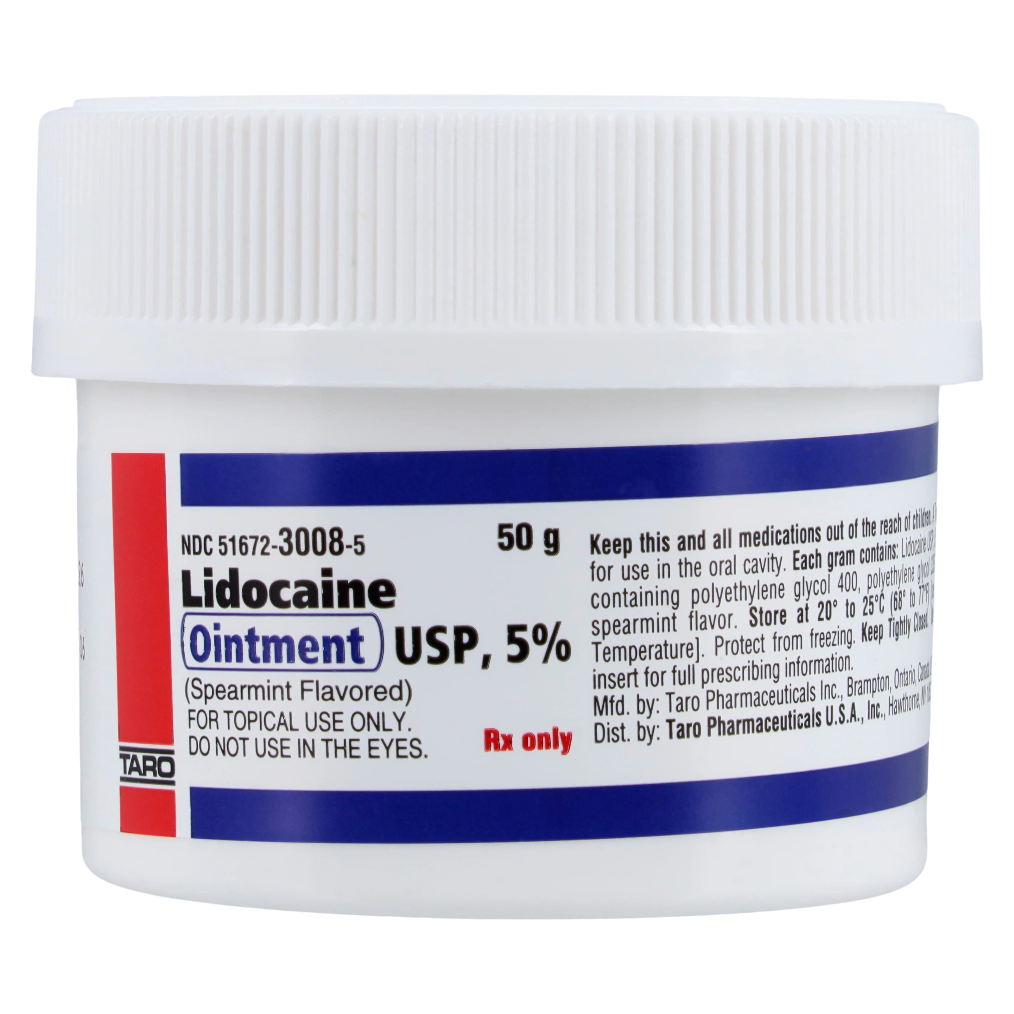 Lidocaine Topical Ointment 5%, 50g Jar thumbnail 2