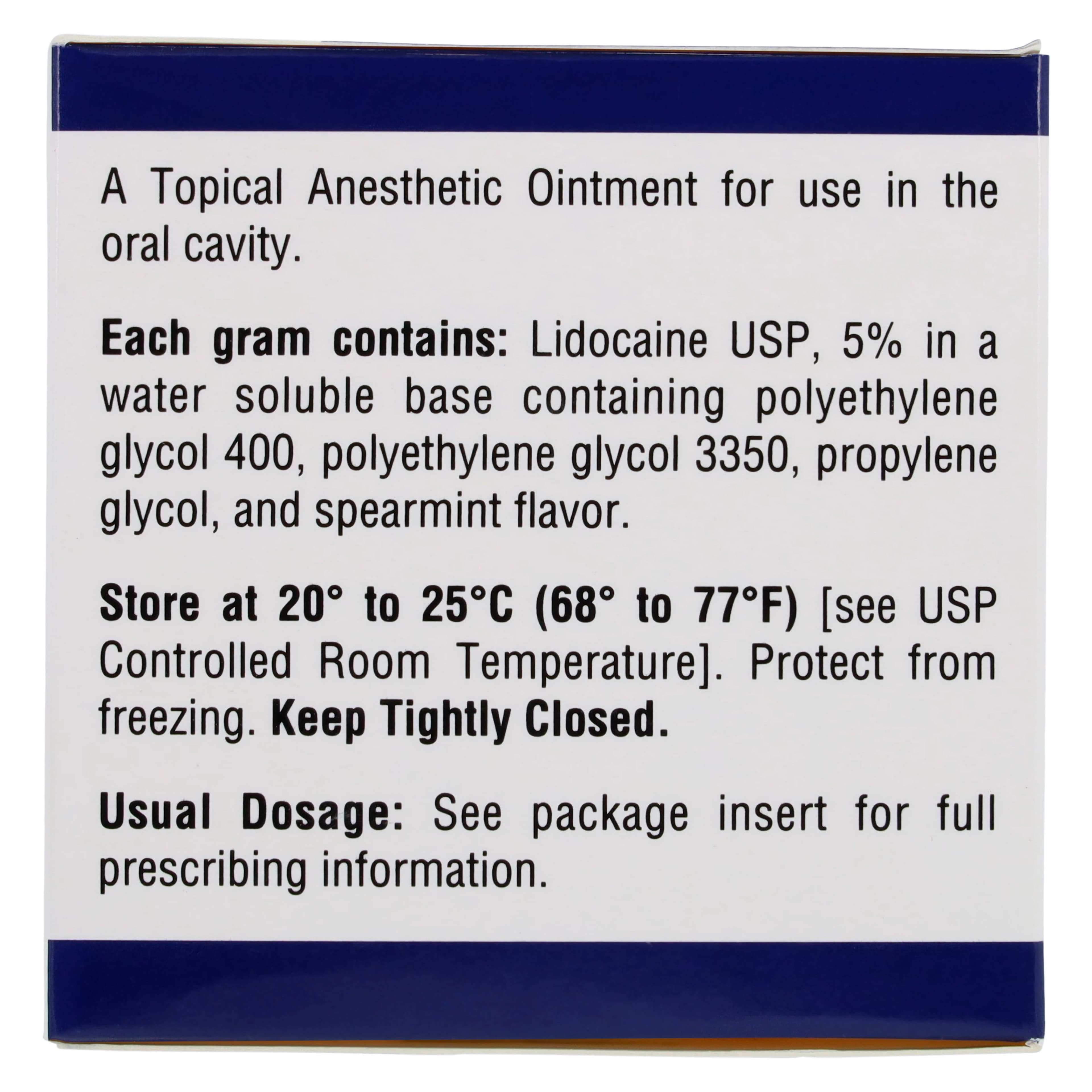 Lidocaine Topical Ointment 5%, 50g Jar thumbnail 4