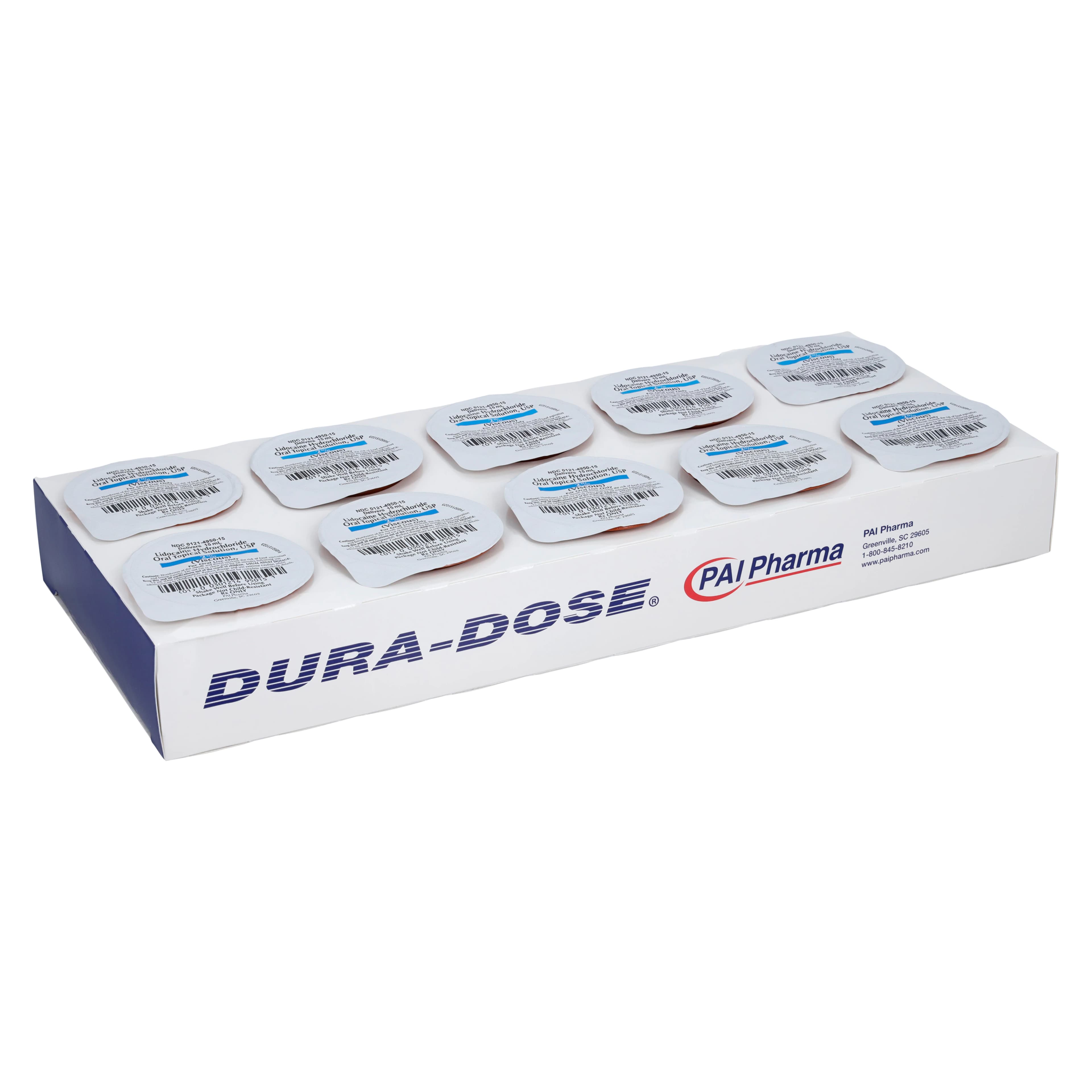 Lidocaine HCl Viscous Oral Solution 2%, Unit Dose 15mL, 40/Package thumbnail 2