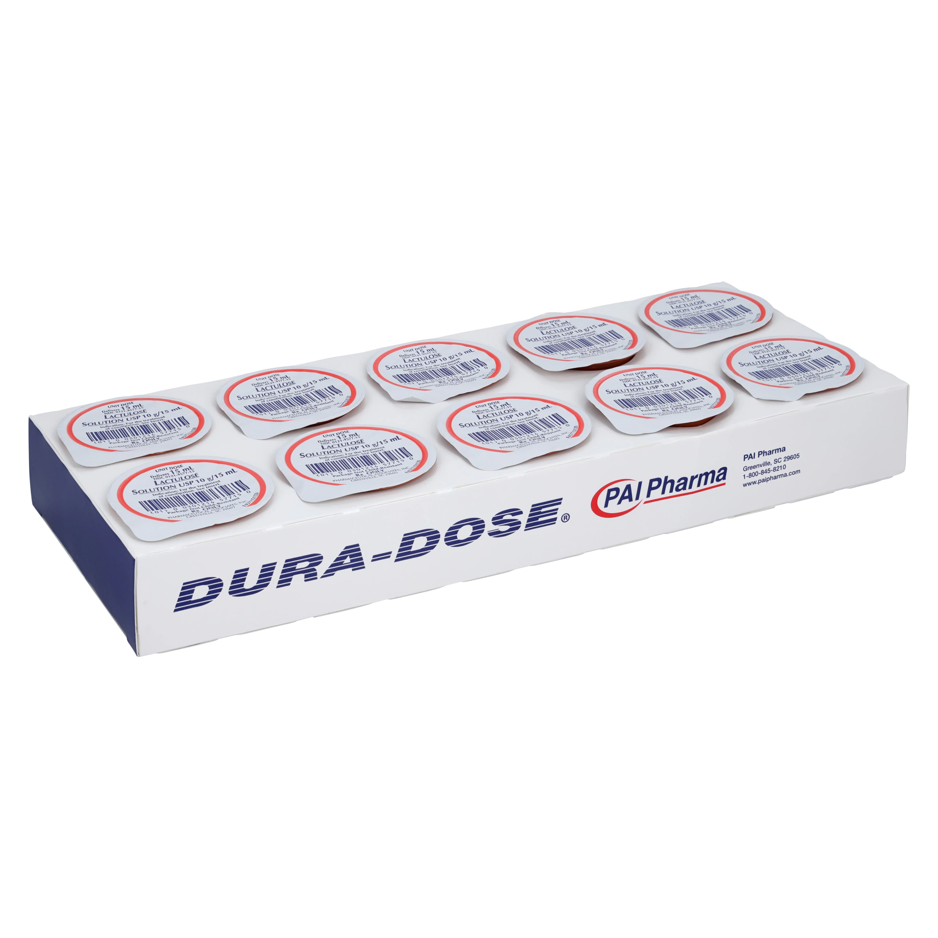 Lactulose Oral Solution 10gm/15mL Unit Dose, 15mL, 40/Box thumbnail 2
