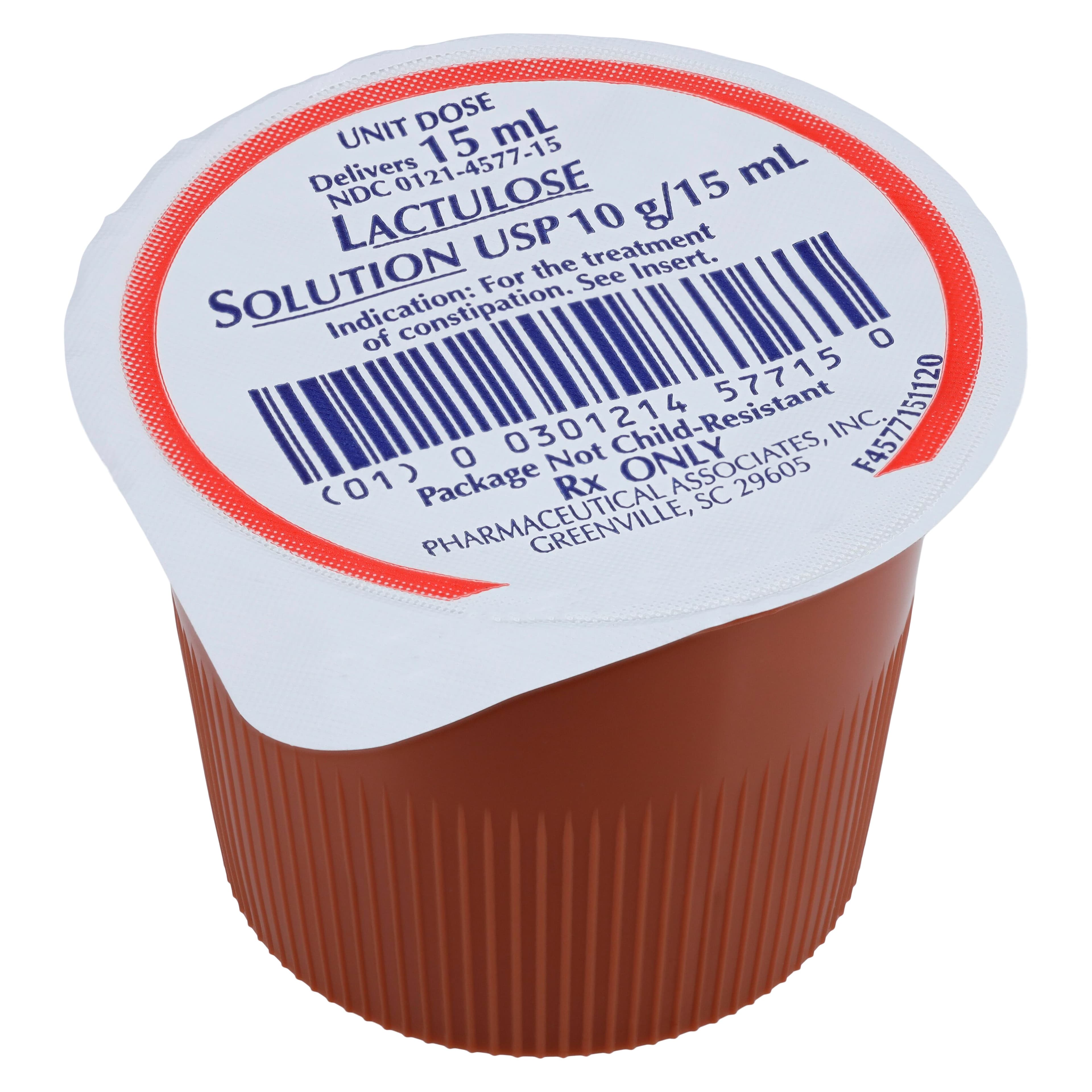 Lactulose Oral Solution 10gm/15mL Unit Dose, 15mL, 40/Box - Lactulose Oral Sol 15mL UD - Image 1