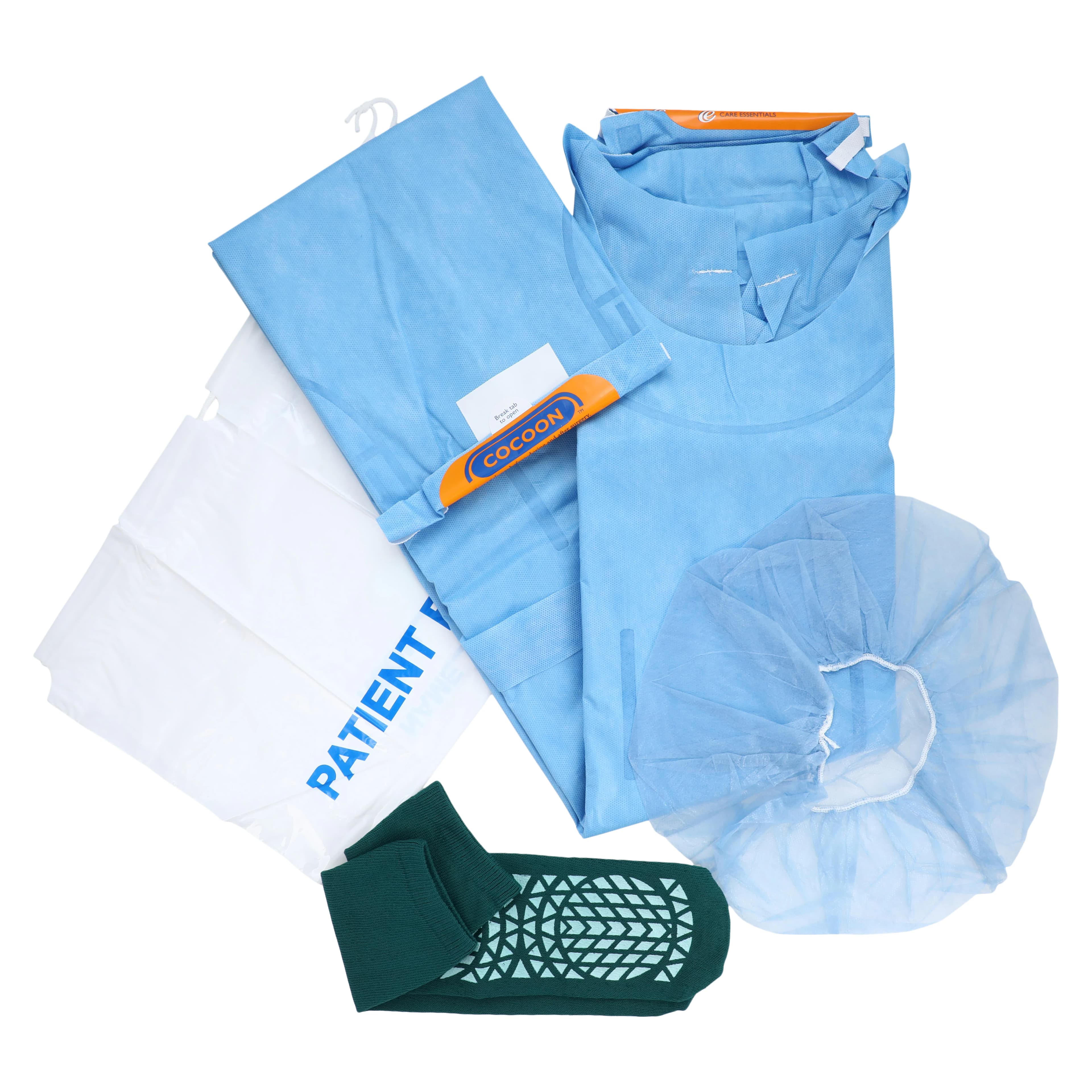 Care Essentials Cocoon Warming Gown Blanket Flexi Regular with Kit, 10/Case thumbnail 2