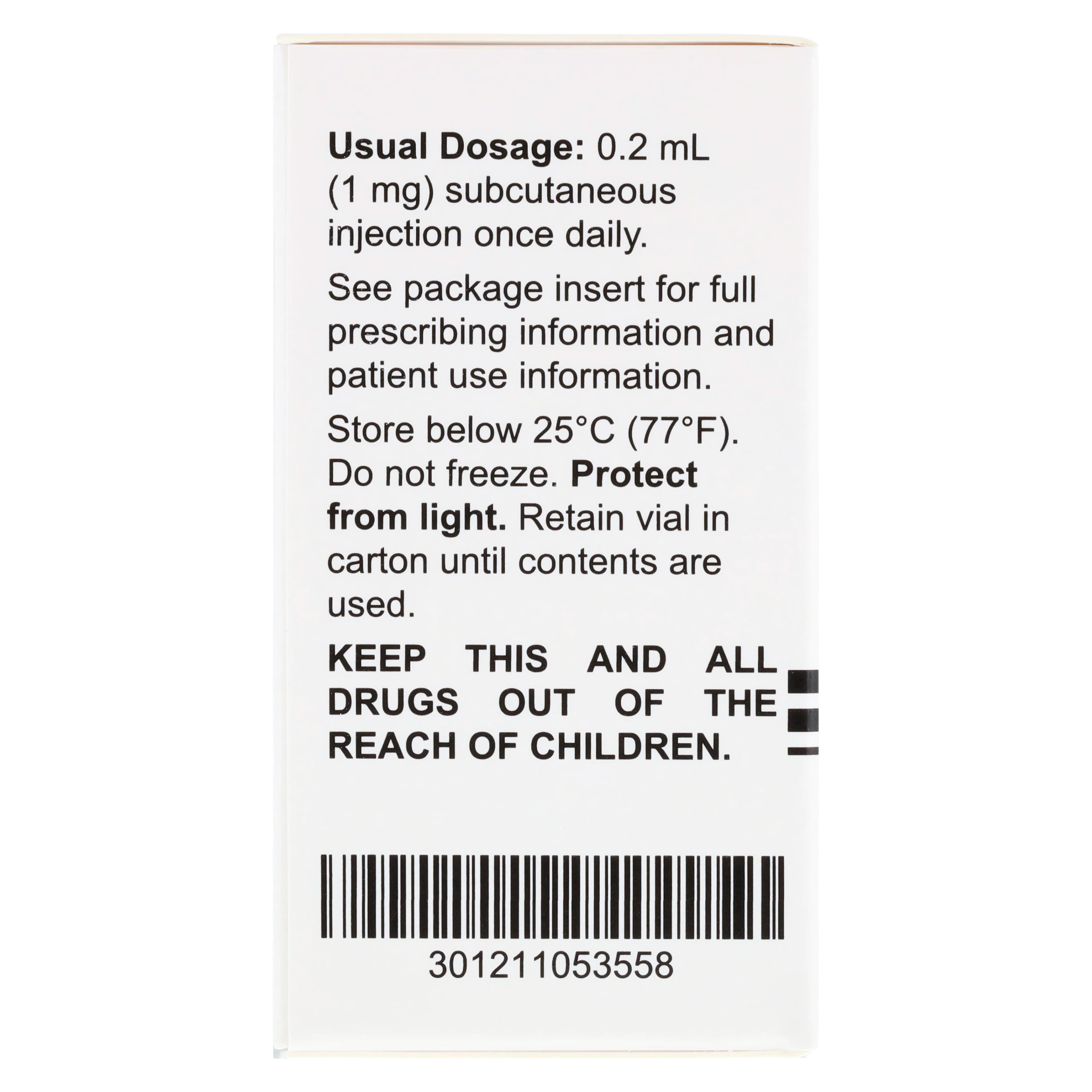 Leuprolide Acetate Injection 1mg/0.2mL Kit, Multi-Dose Vial, 2.8mL thumbnail 4
