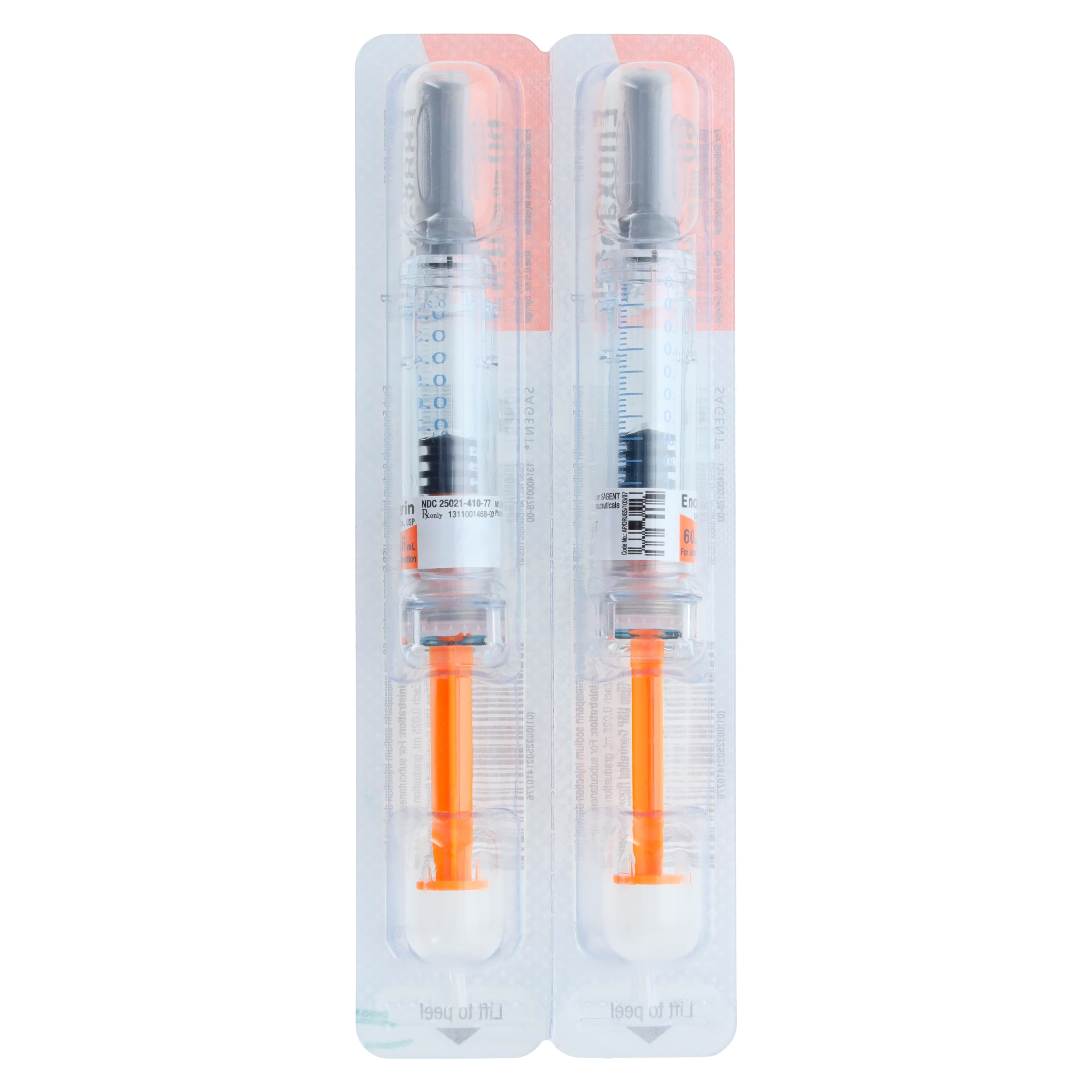 Enoxaparin Sodium Injection 60mg/0.6mL Prefilled Syringe, 10/Package thumbnail 2