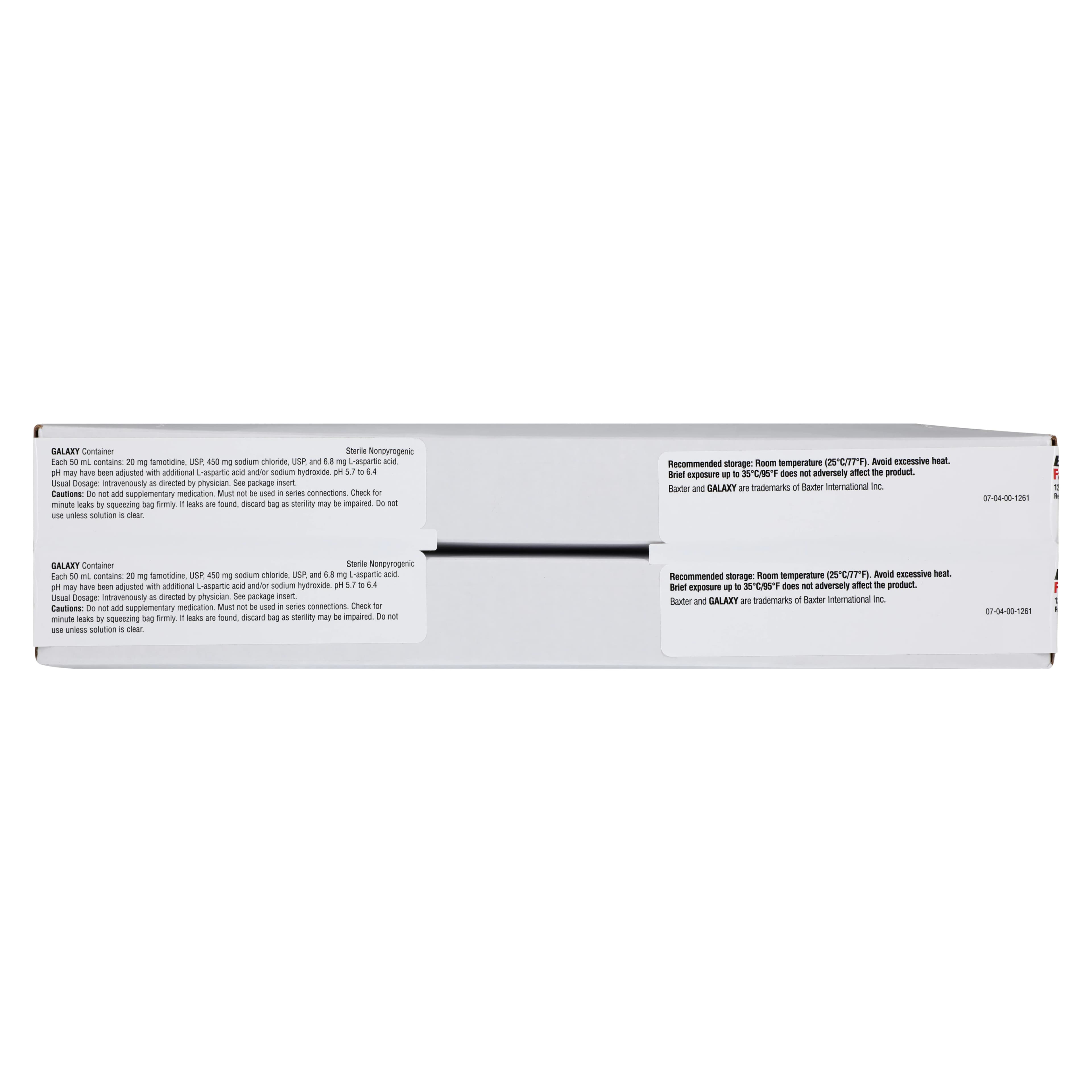 Famotidine Injection 20mg/50mL Sterile Bag, 24/Package thumbnail 2