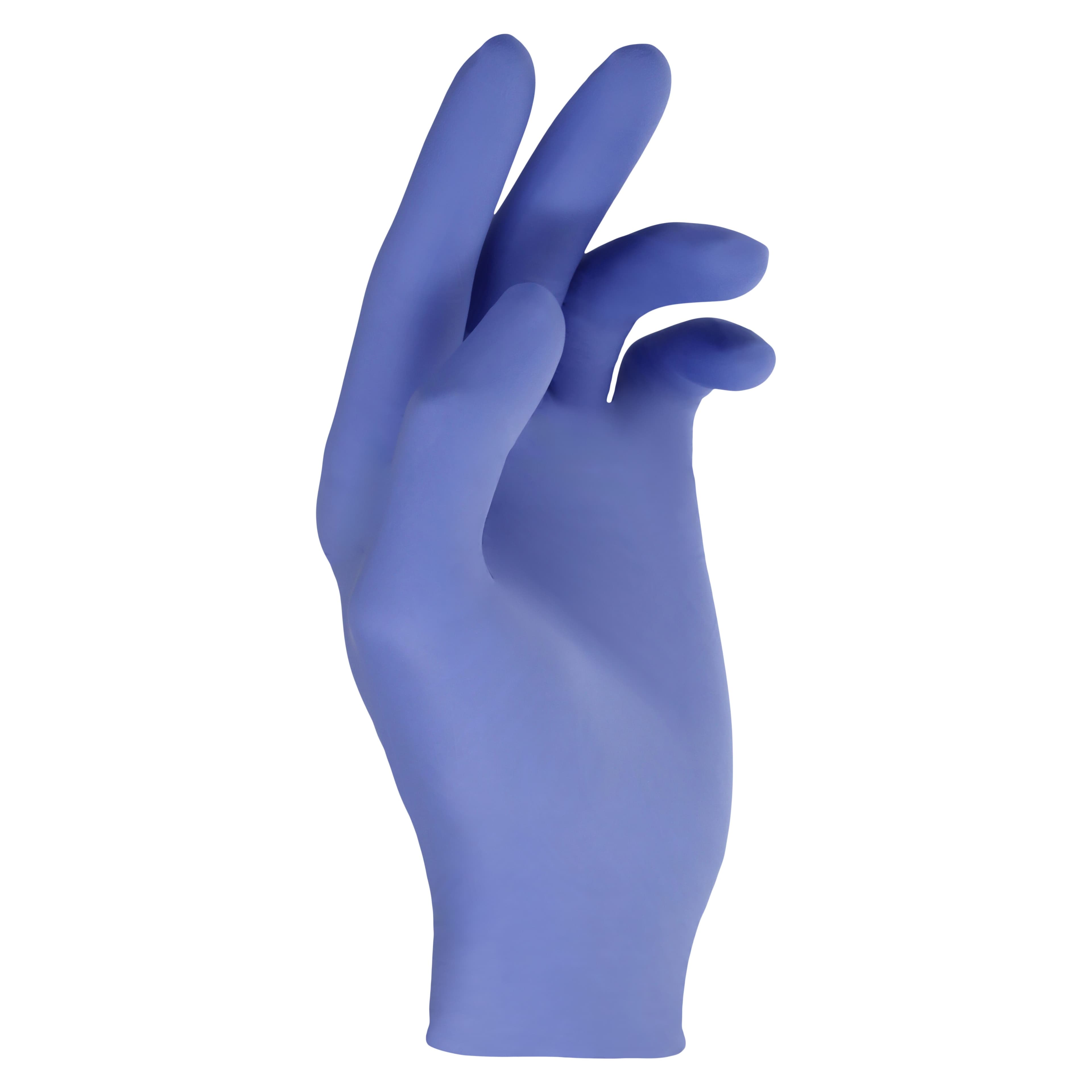 New Age Nitrile Exam Gloves, Powder Free, Non-Sterile, X-Small, Blue, 250/Box thumbnail 2
