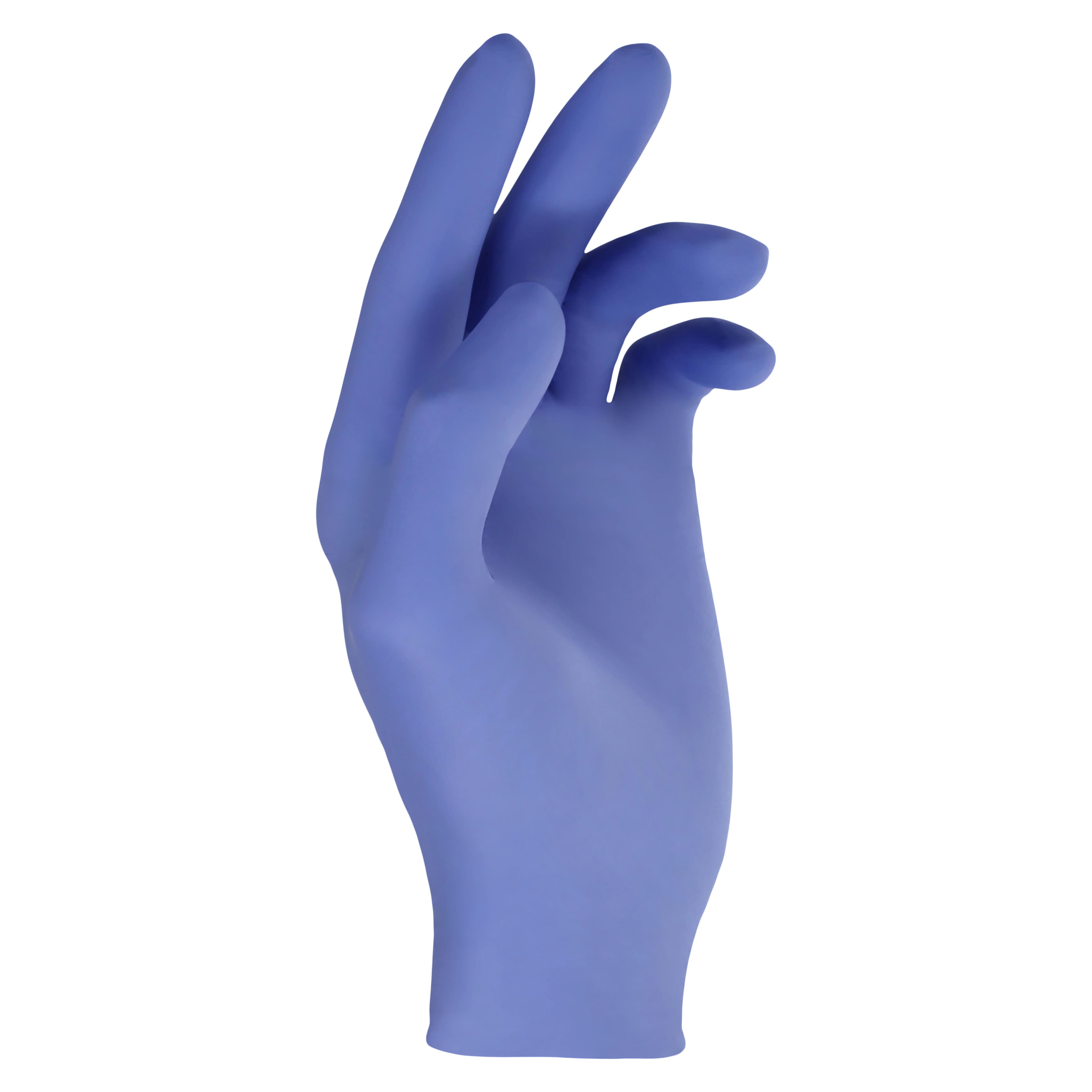 New Age Nitrile Exam Gloves, Medium, Blue, Non-Sterile, 250/Box thumbnail 2