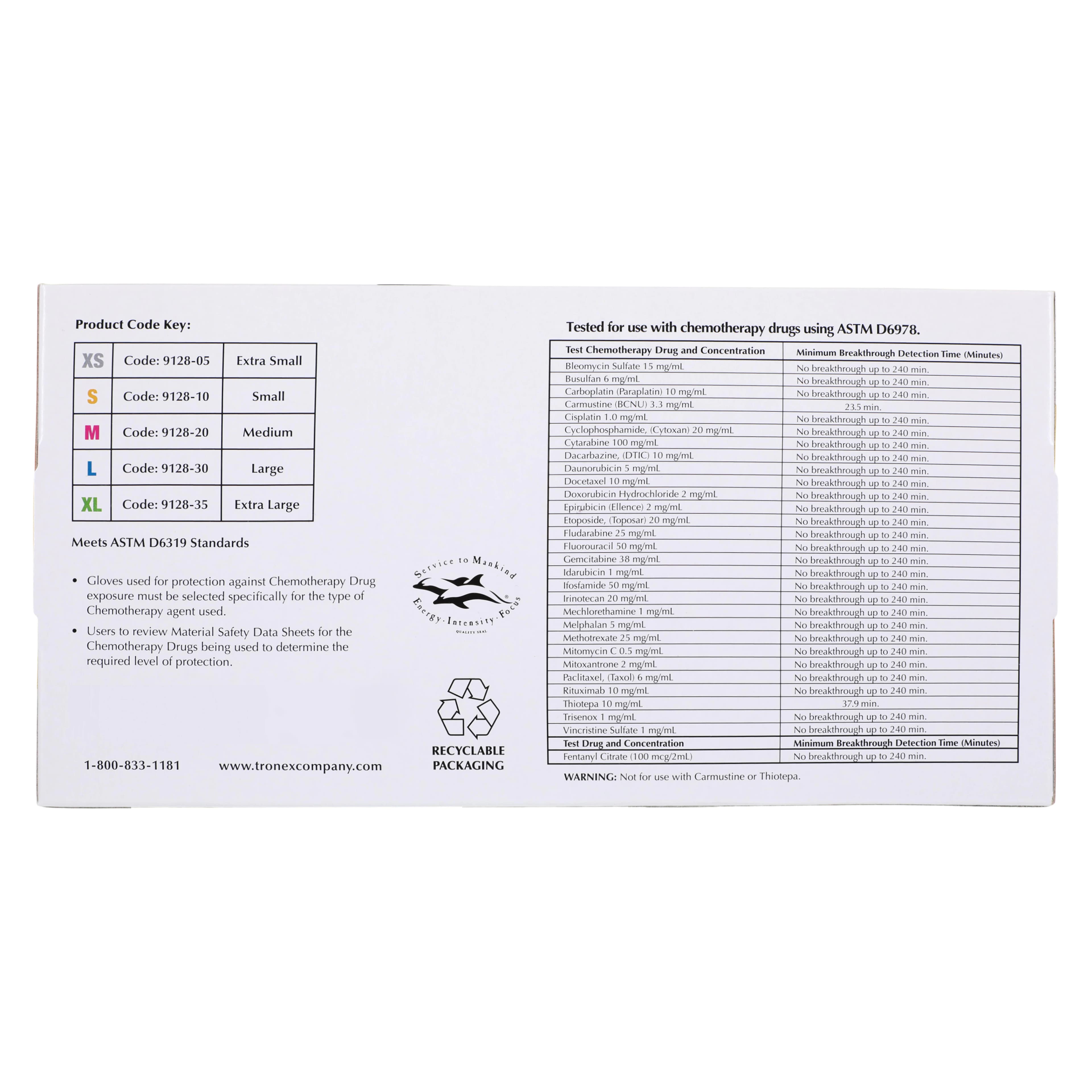 New Age Nitrile Exam Gloves, Medium, Blue, Non-Sterile, 250/Box thumbnail 4
