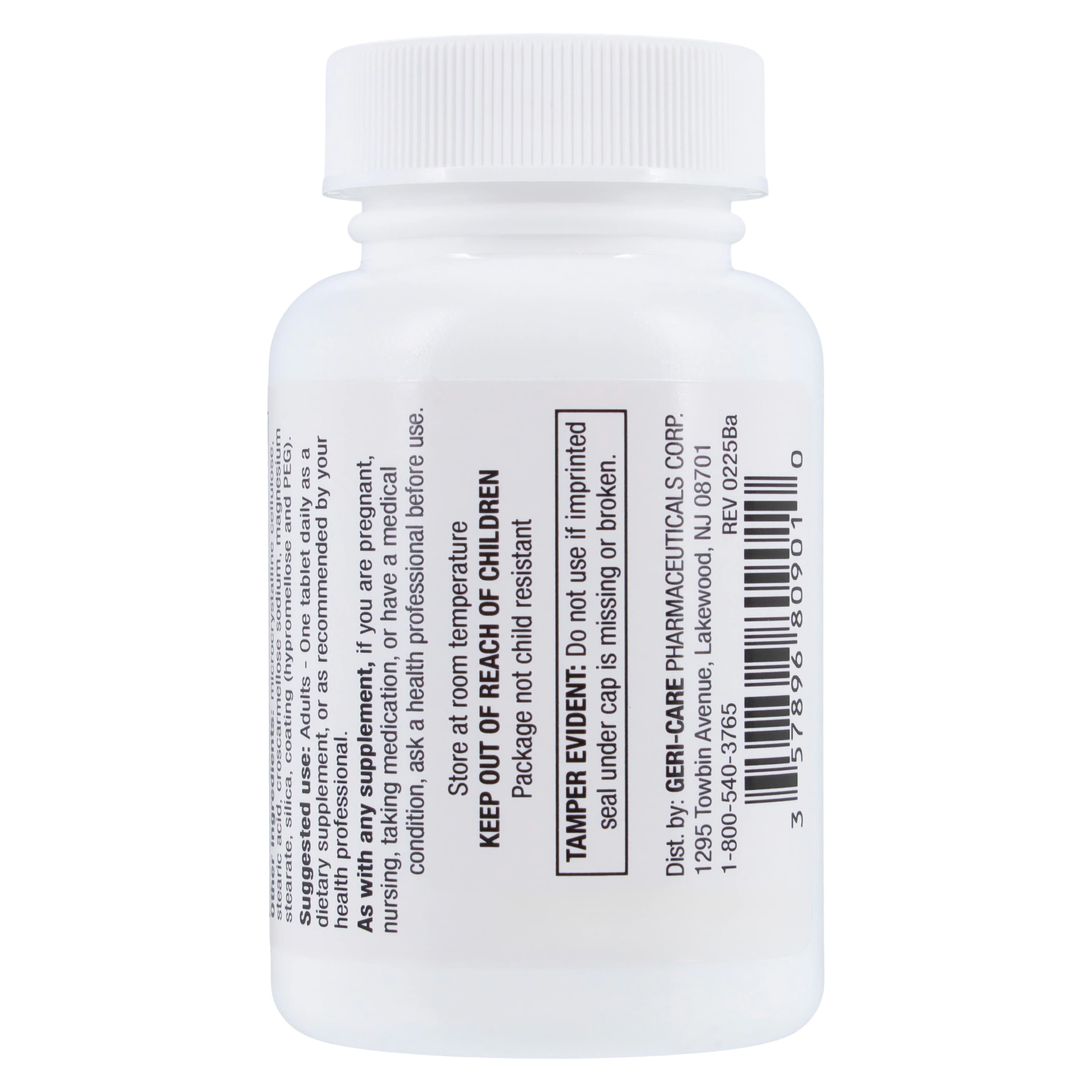 Geri-Care Vitamin B-Complex Tablets, 100 Count Bottle thumbnail 3