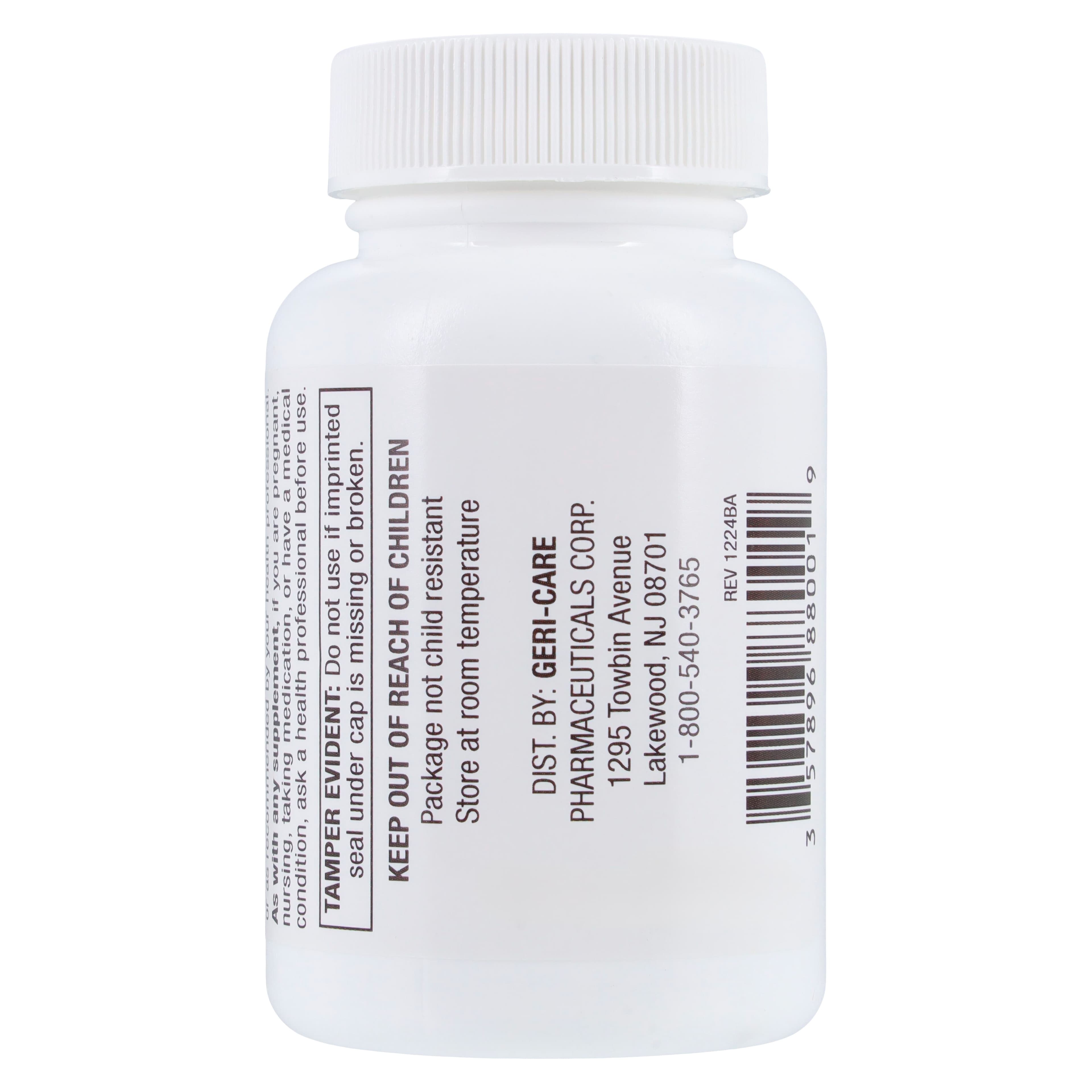 Geri-Care Vitamin D3 Tablets, 50 mcg, 100 Count Bottle thumbnail 3