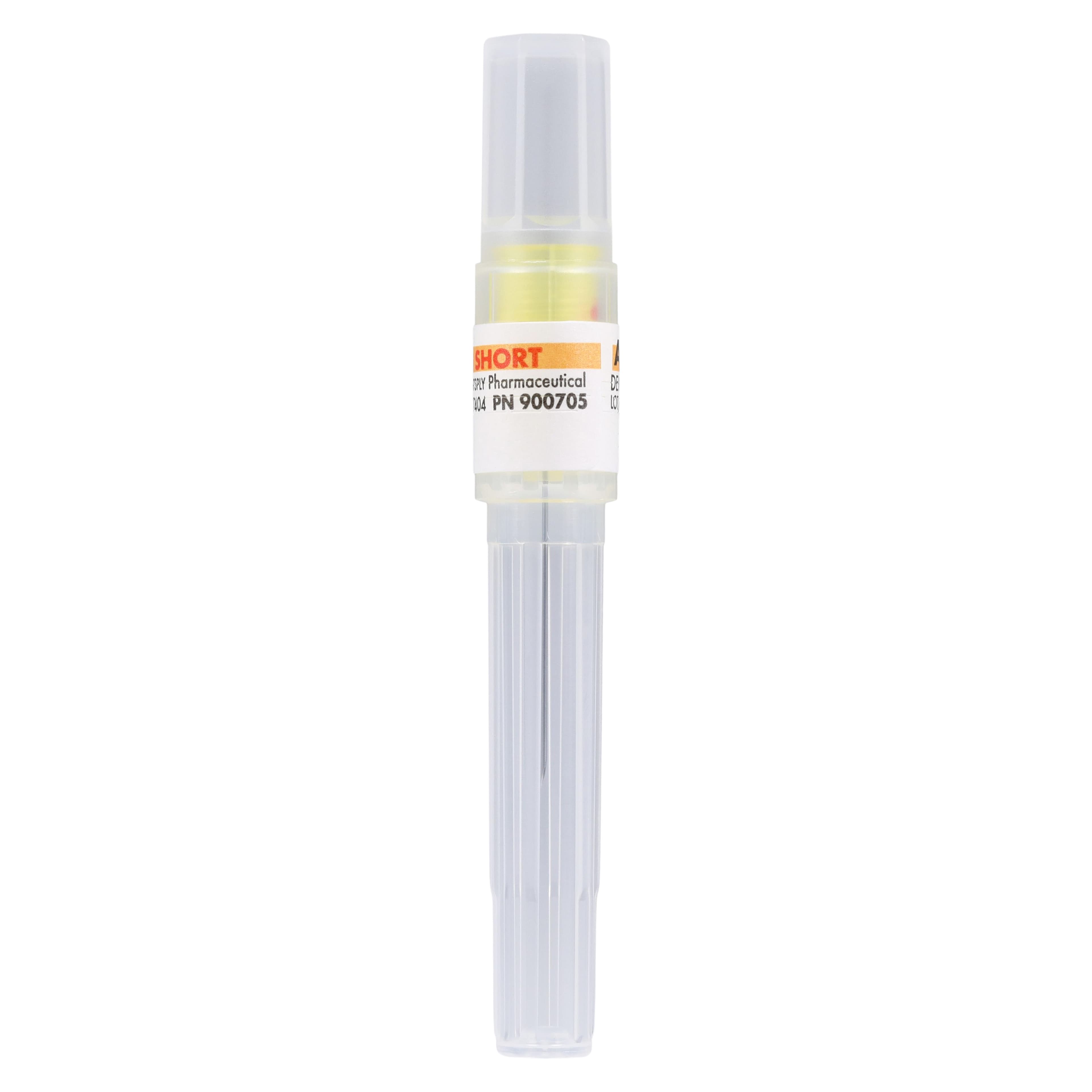 Accuject Disposable Dental Needles, Plastic Hub, 27 Gauge, Short (21mm), Yellow, Sterile, 100/Box, 900705 thumbnail 6