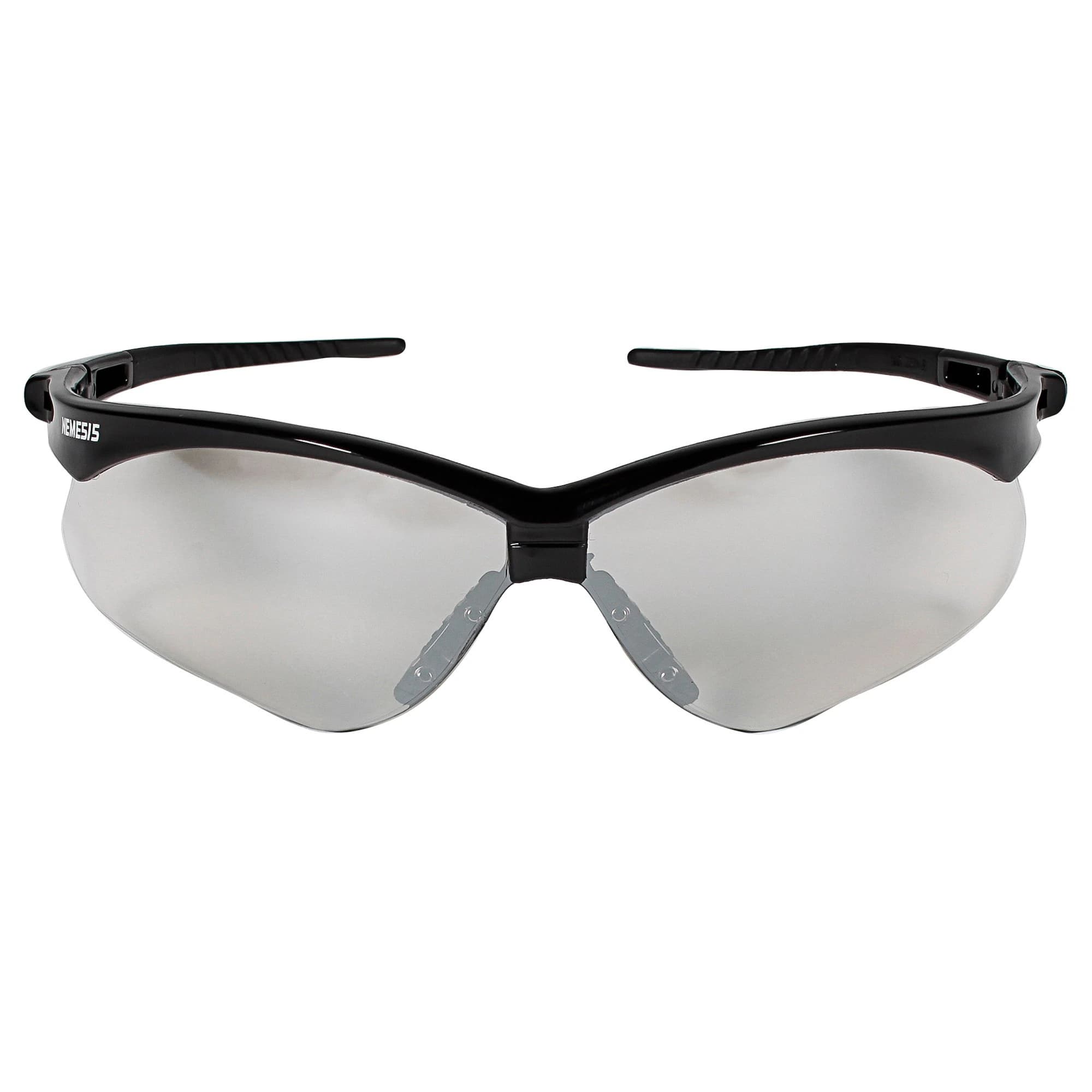 KleenGuard Nemesis Safety Glasses, Black, 12/Box, V30 - KLNGD V30 Nemesis In/Outdoor - Image 1