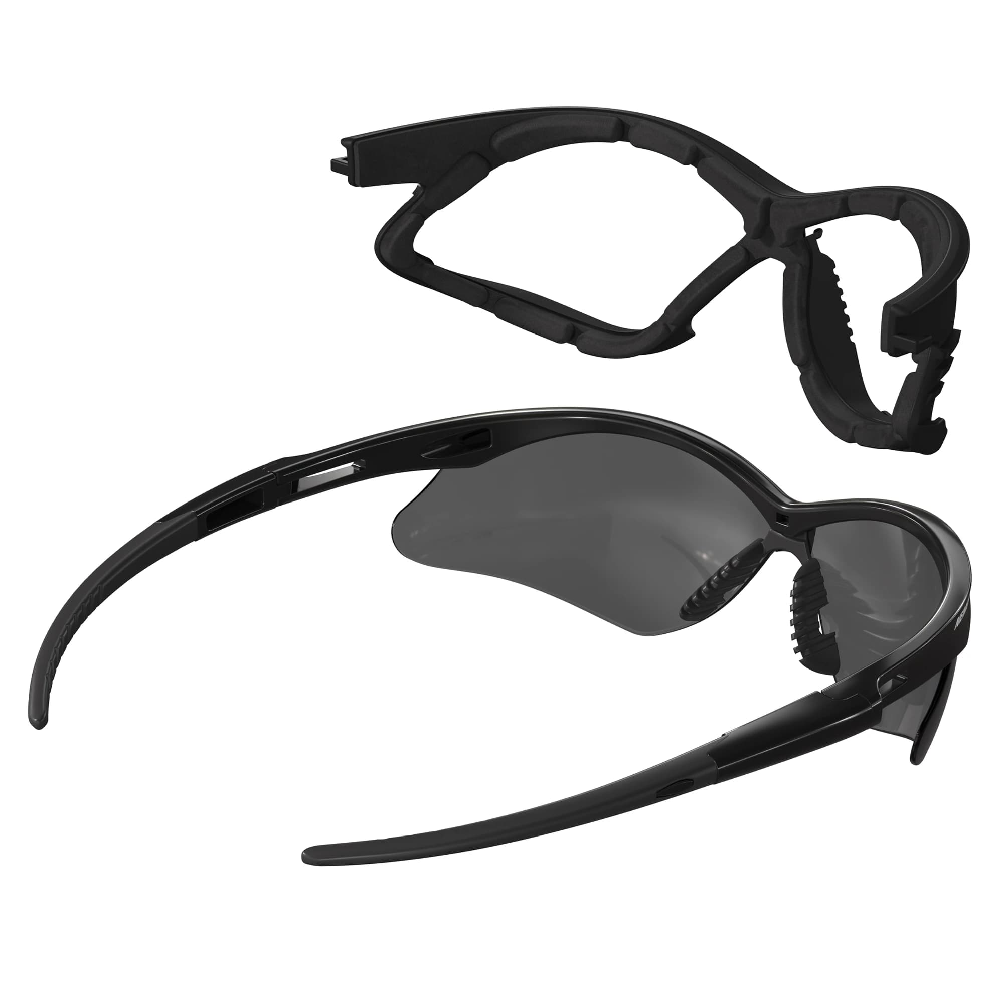KleenGuard Nemesis Safety Glasses, Smoke Lens, Anti-Fog, 12/Box thumbnail 3